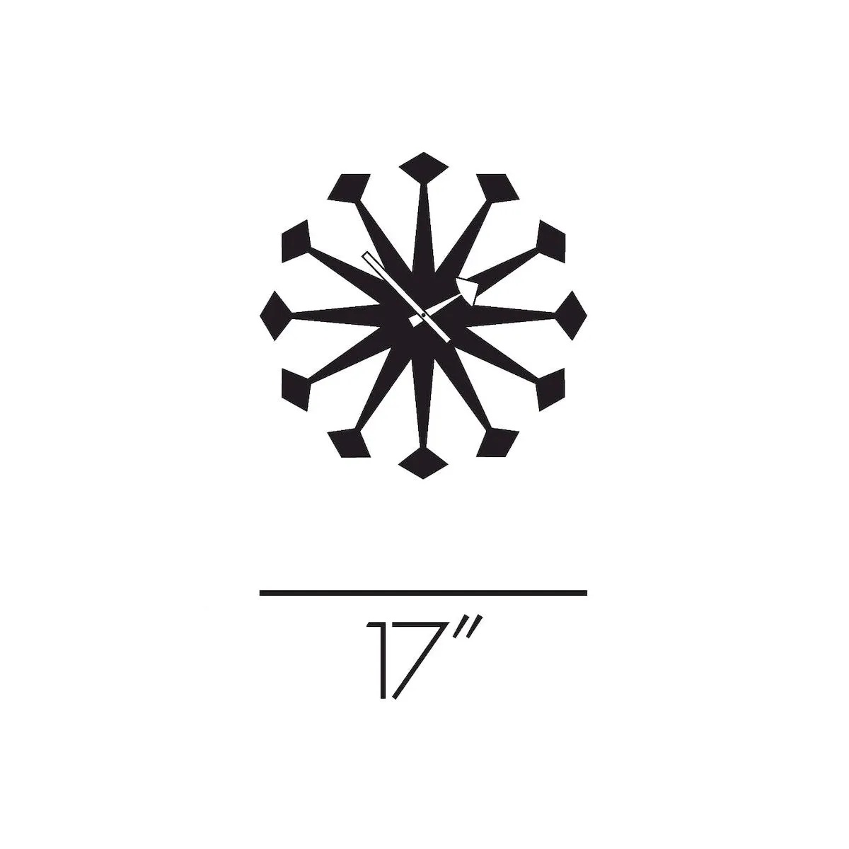 Polygon Wall Clock