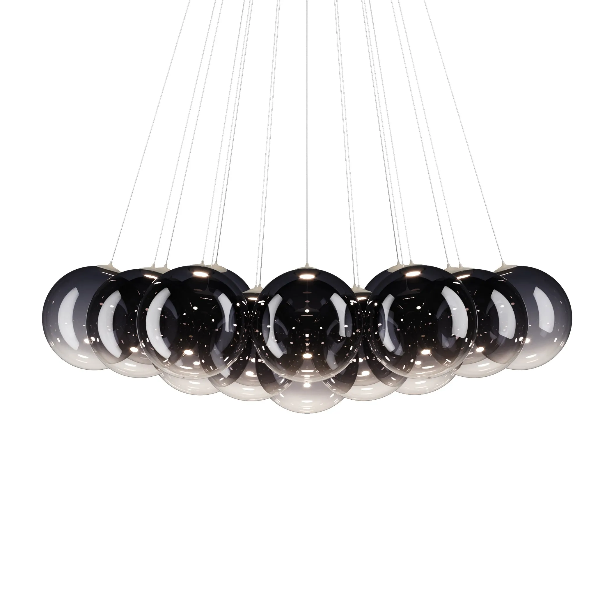 Random Cloud Large Multi Light LED Pendant Light
