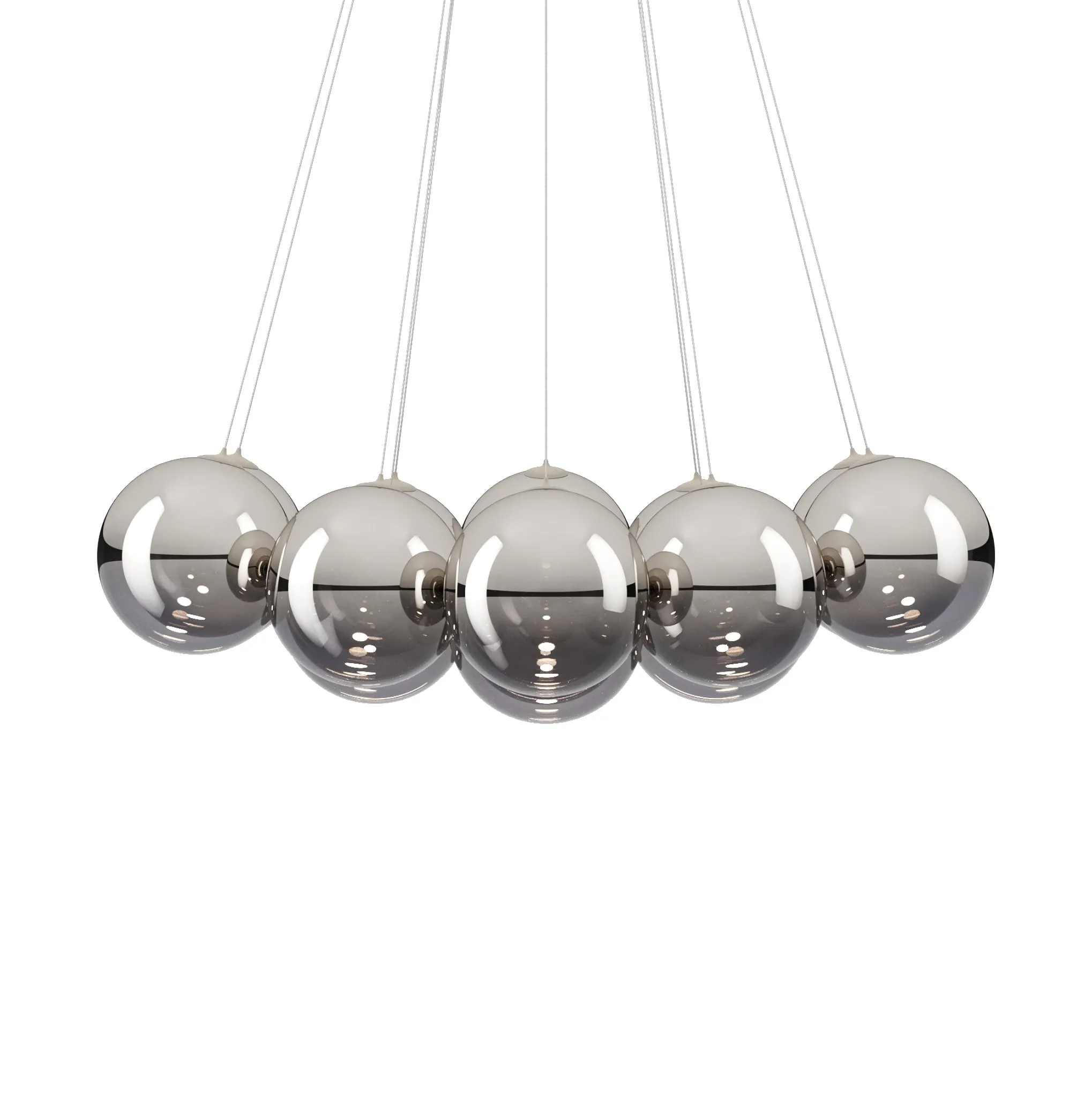 Random Cloud Large Multi Light LED Pendant Light