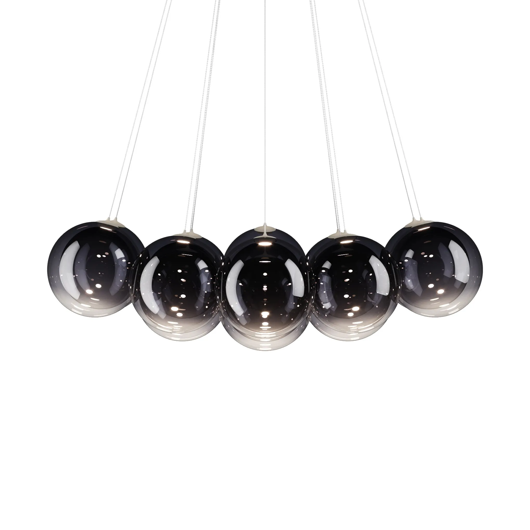 Random Cloud Large Multi Light LED Pendant Light