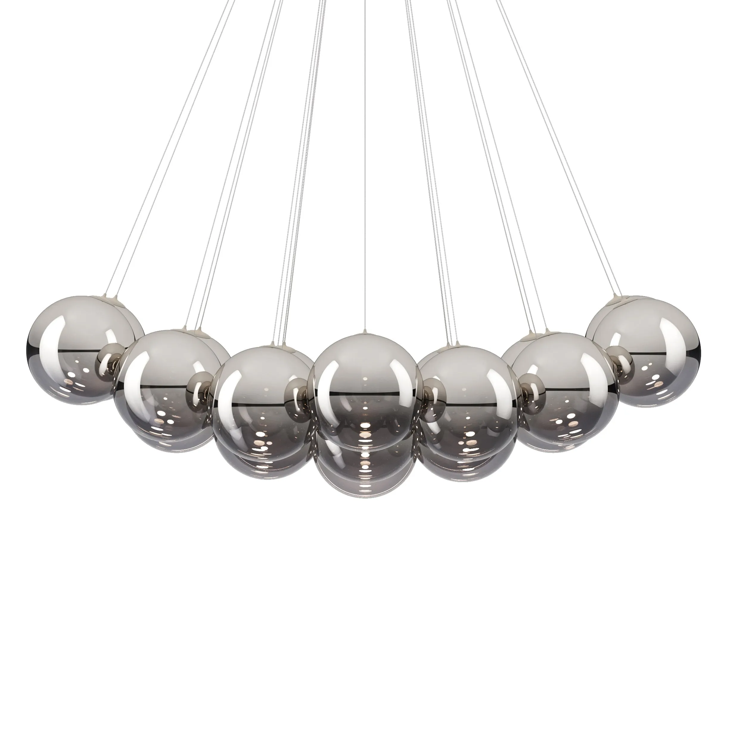 Random Cloud Large Multi Light LED Pendant Light