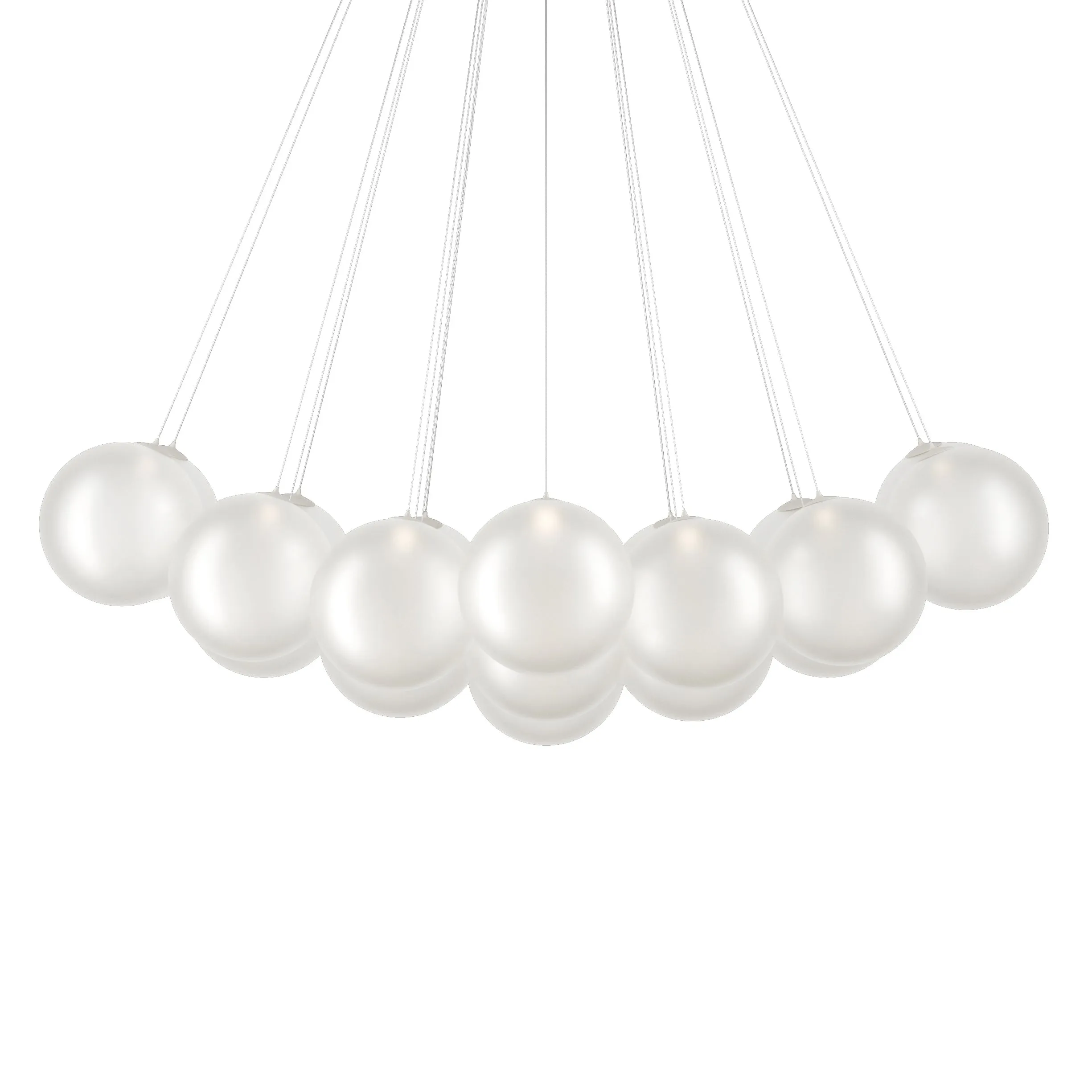 Random Cloud Large Multi Light LED Pendant Light