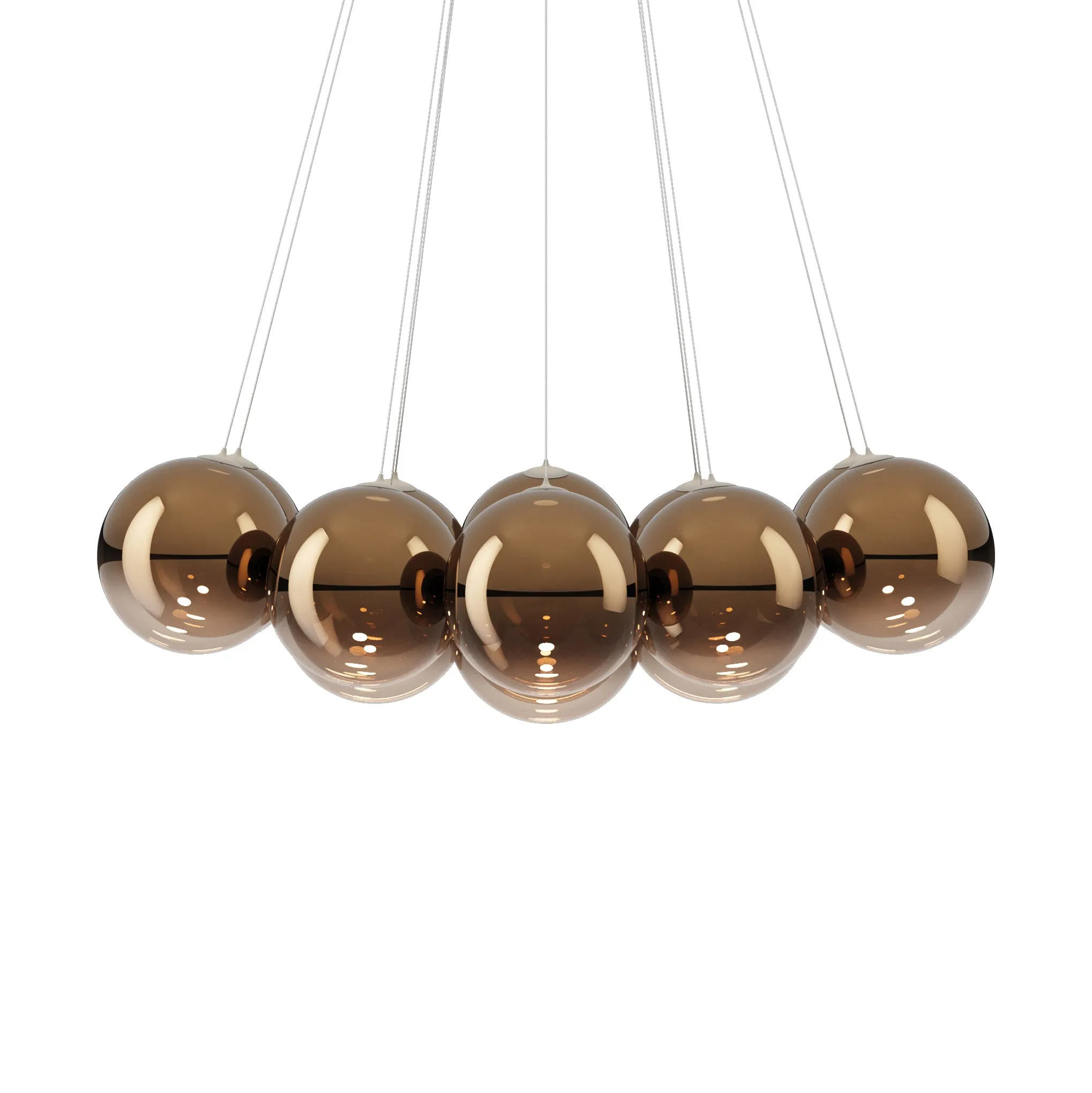 Random Cloud Large Multi Light LED Pendant Light