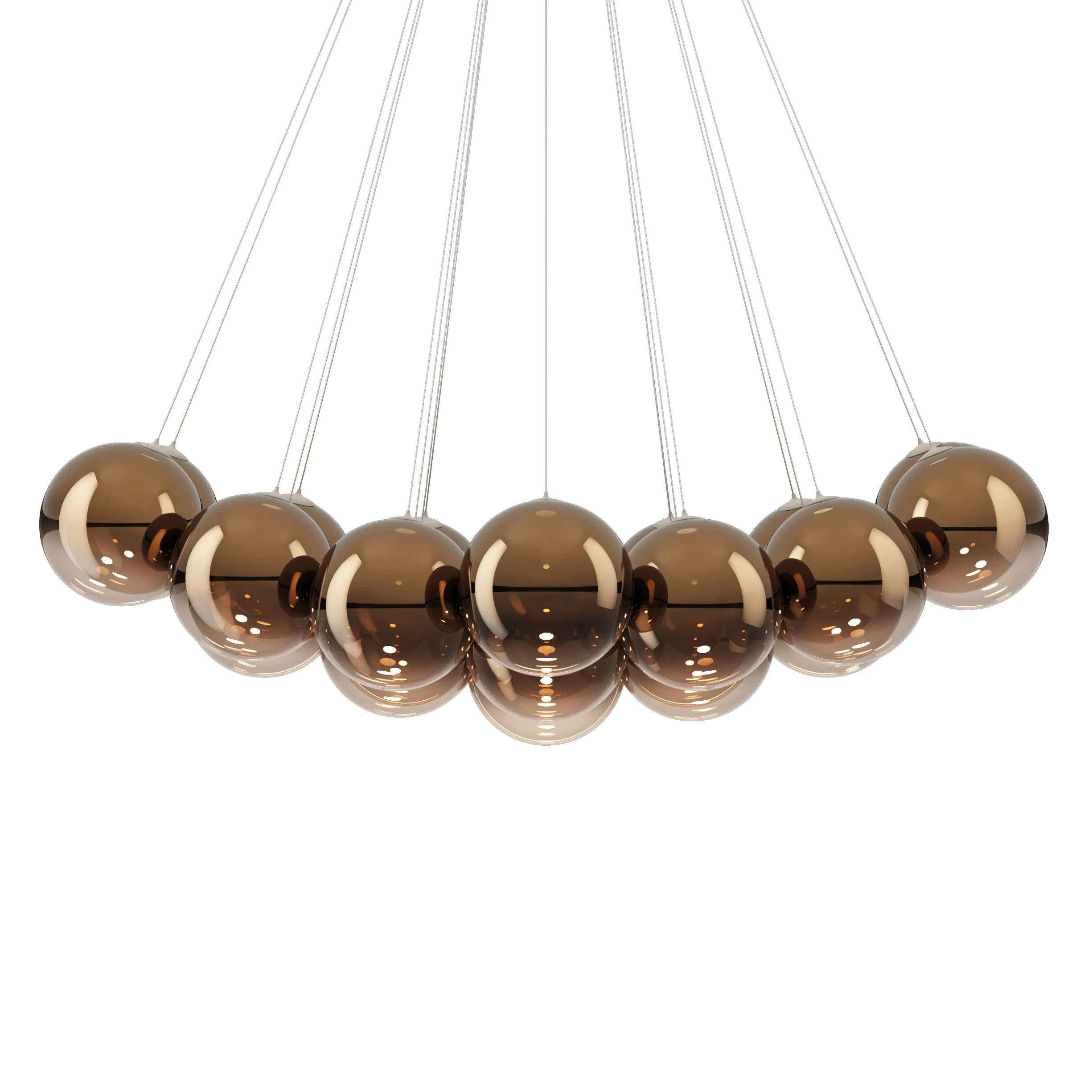 Random Cloud Large Multi Light LED Pendant Light