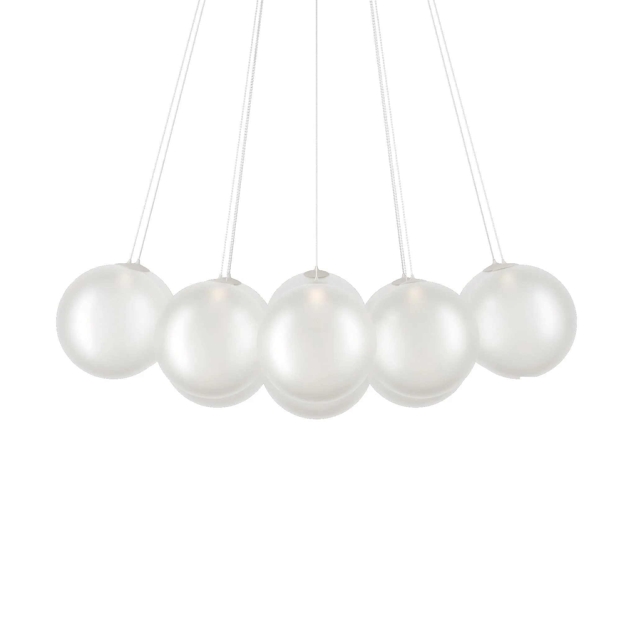Random Cloud Large Multi Light LED Pendant Light