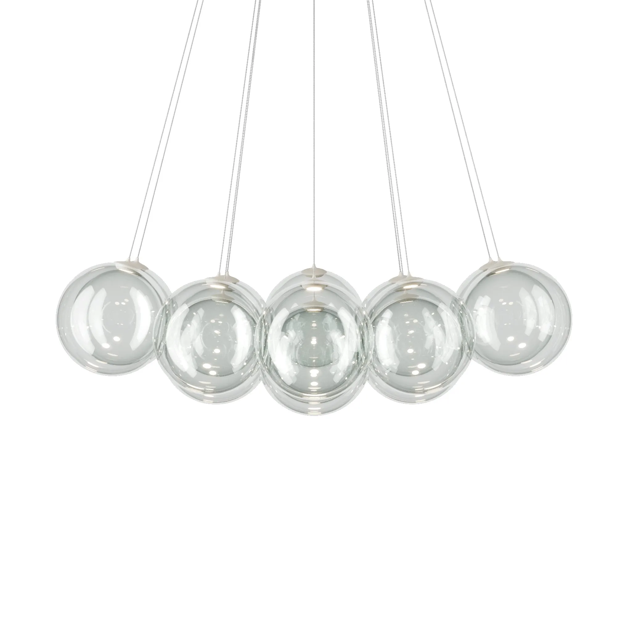Random Cloud Large Multi Light LED Pendant Light