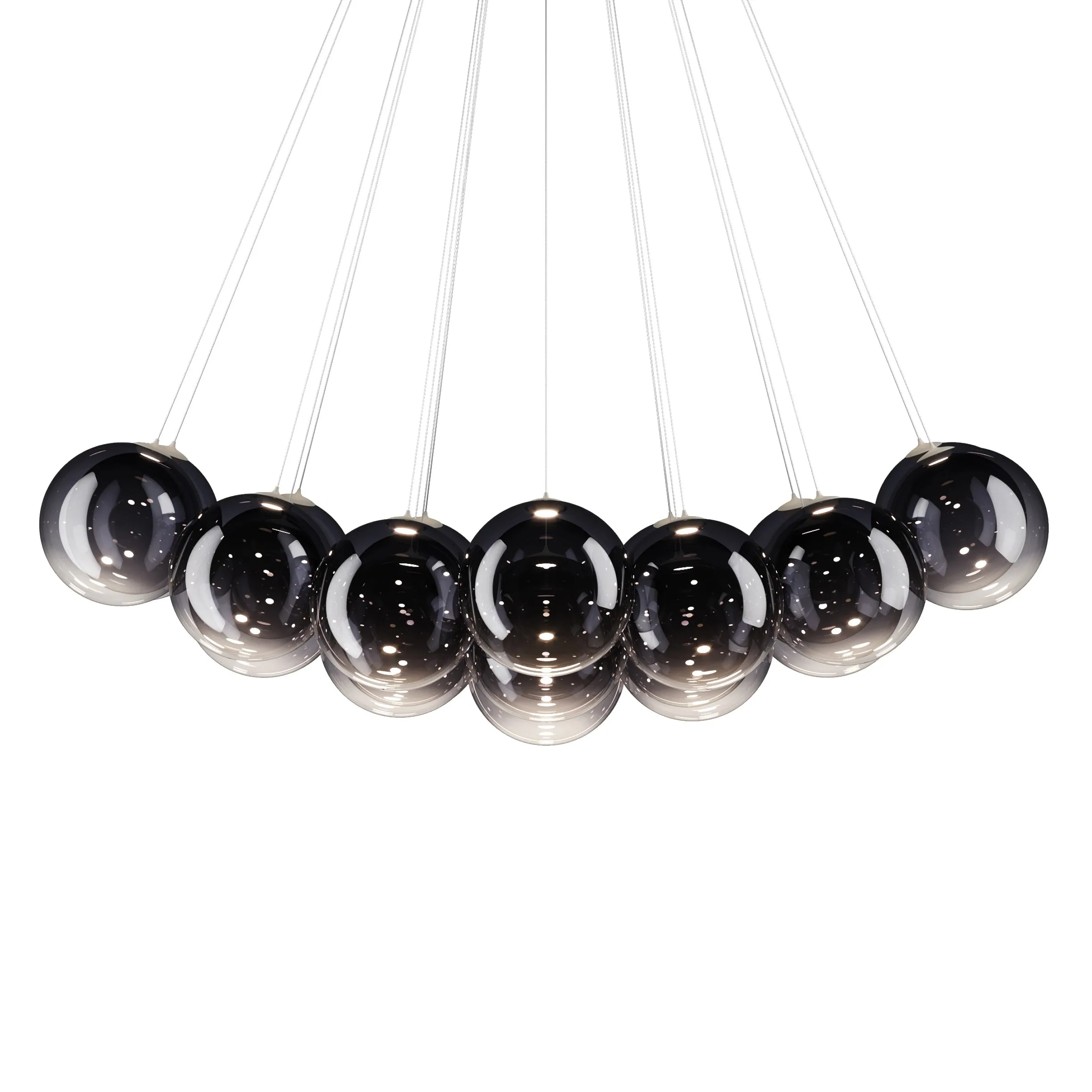 Random Cloud Large Multi Light LED Pendant Light