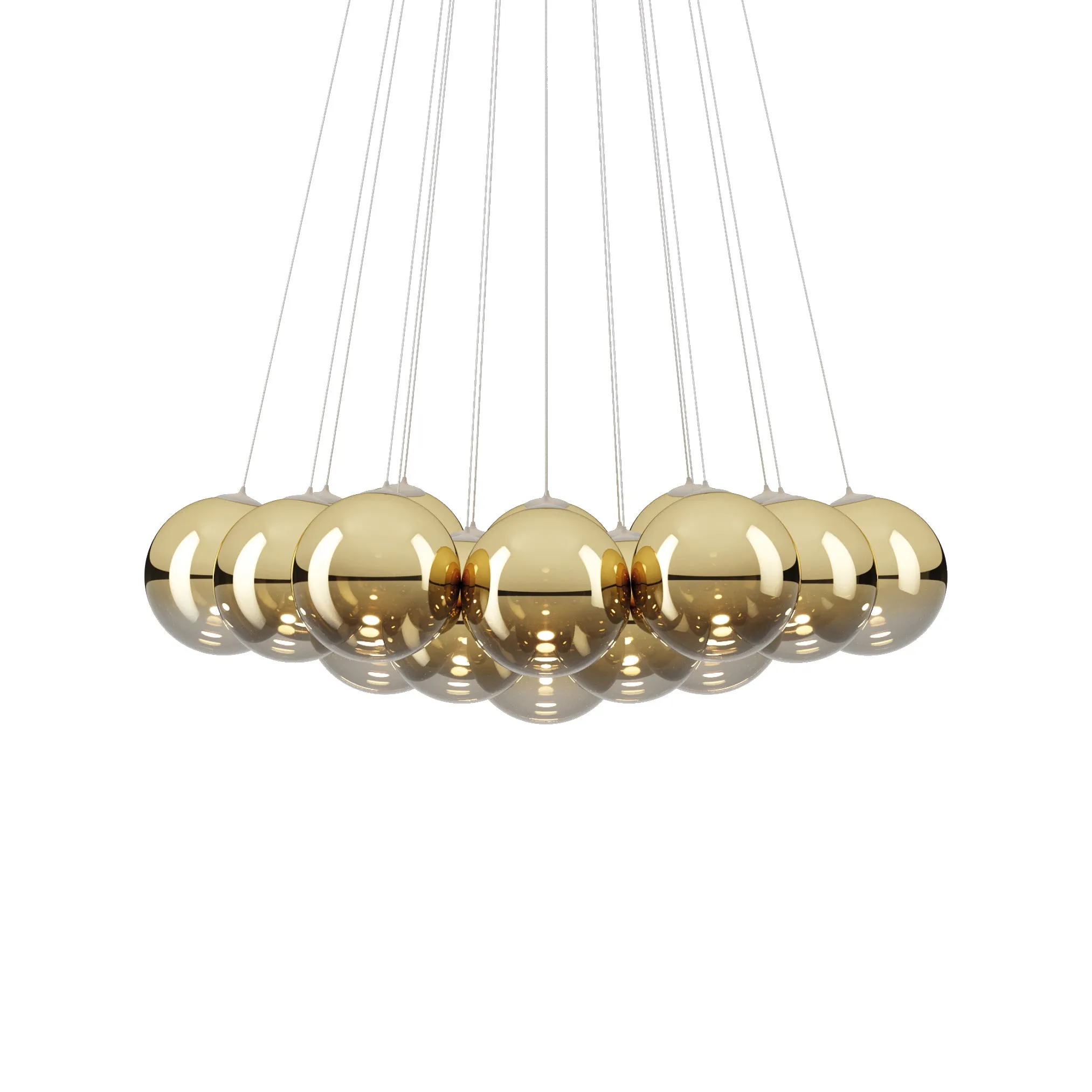 Random Cloud Small Multi Light LED Pendant Light