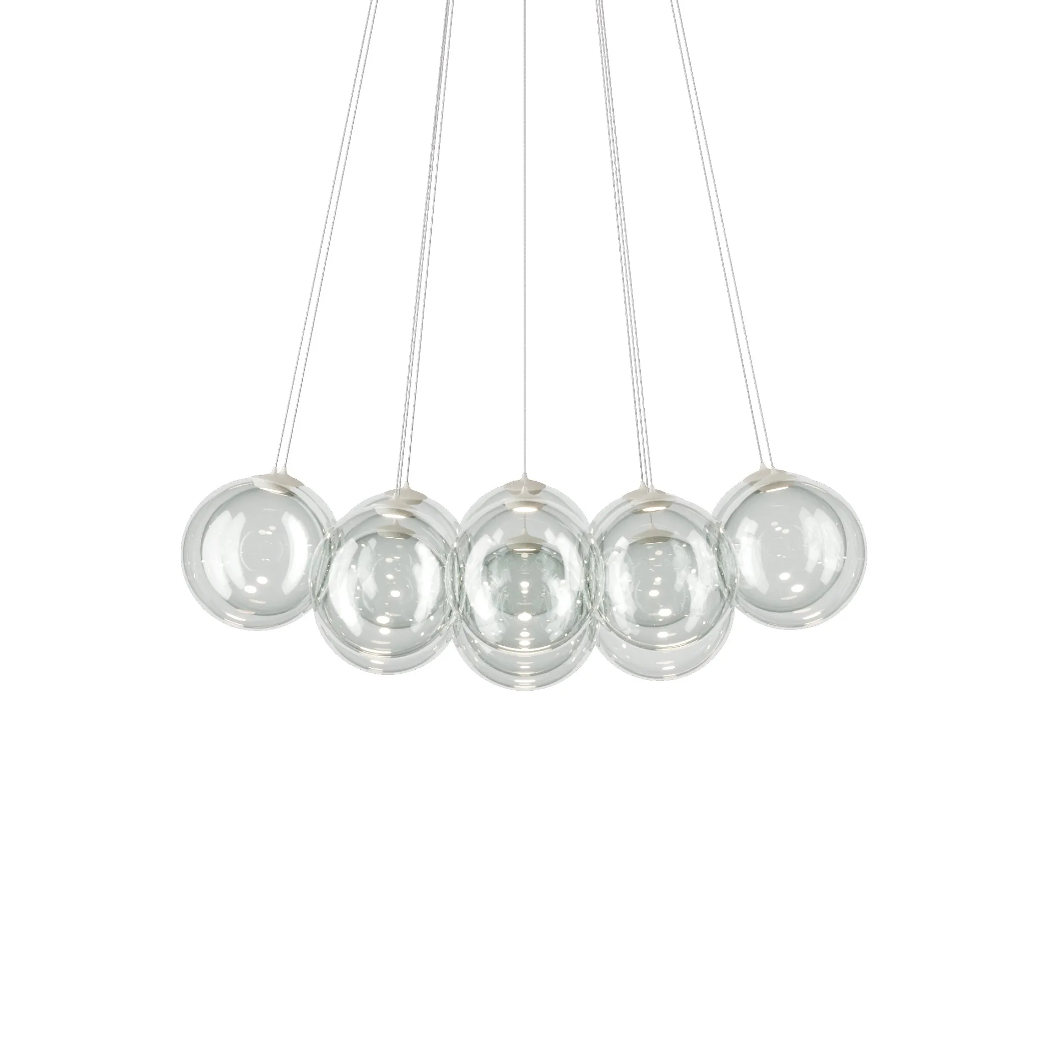 Random Cloud Small Multi Light LED Pendant Light