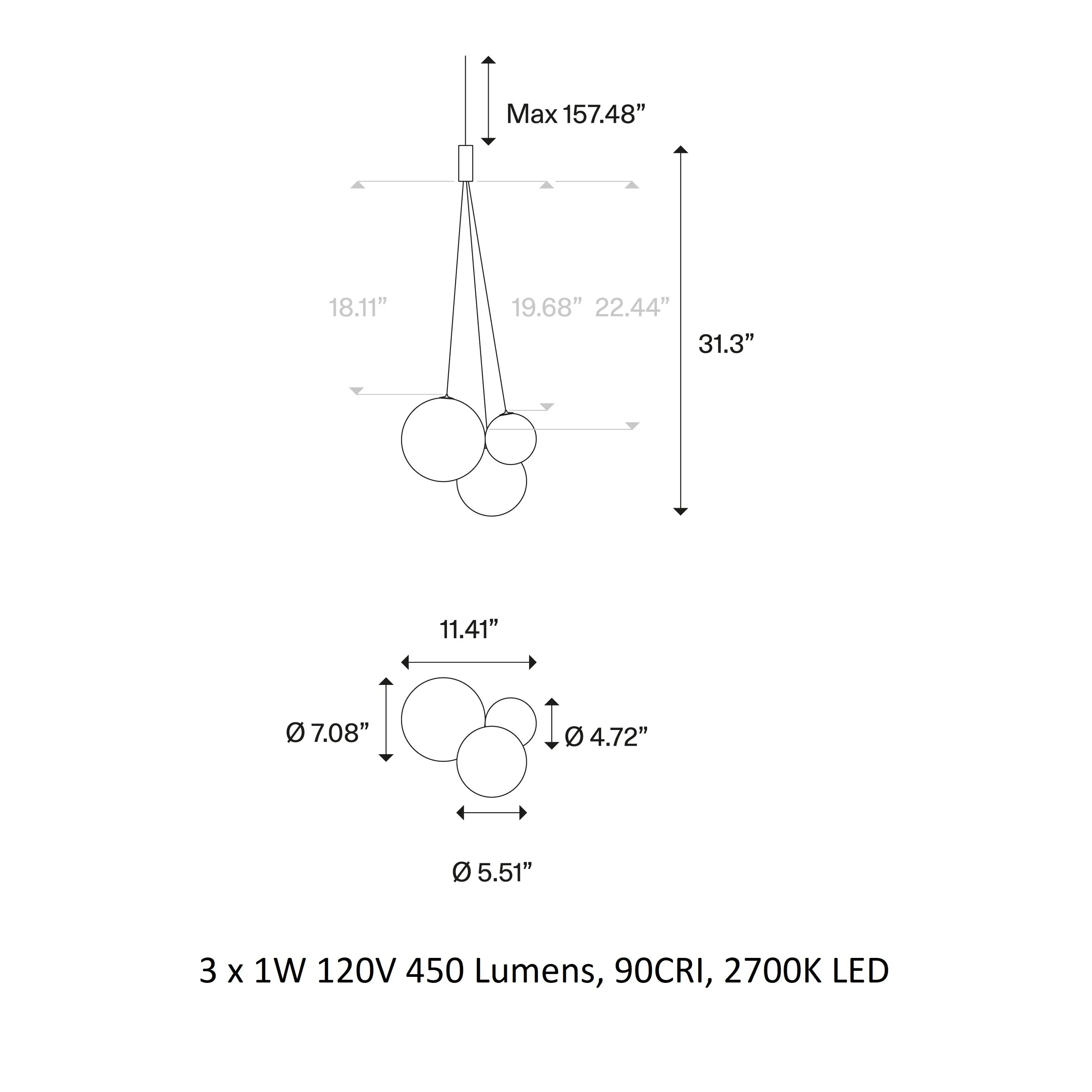 Random Pendant Light