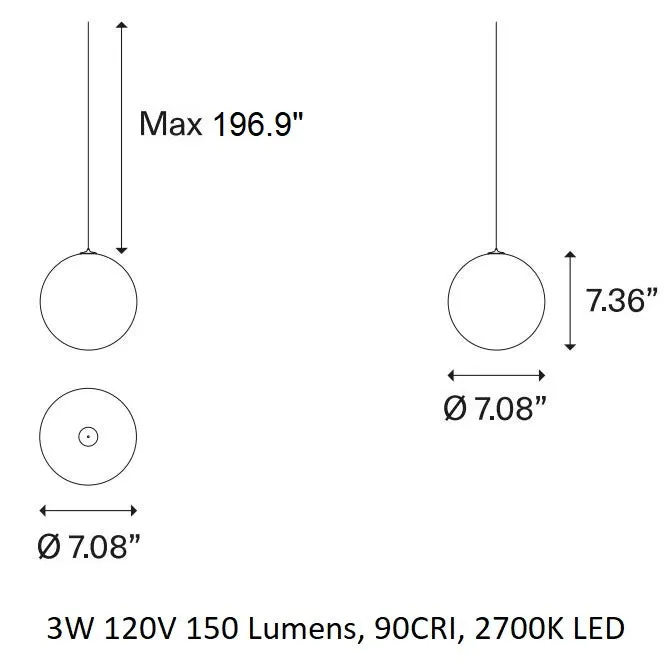 Random Solo Suspension Light