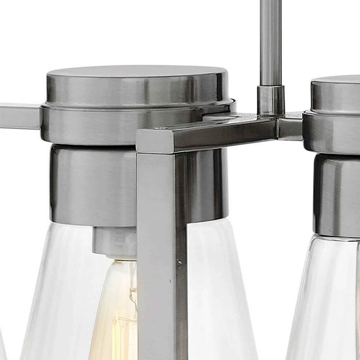 Refinery Stem Hung Linear Chandelier