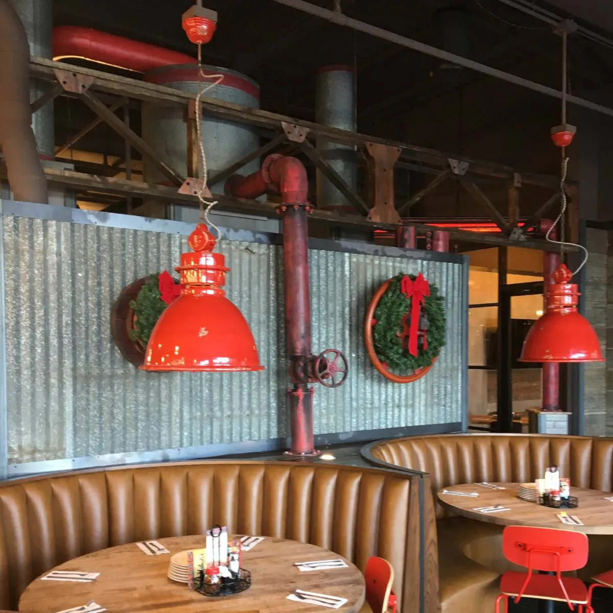 Retro Industrial Large Pendant Light