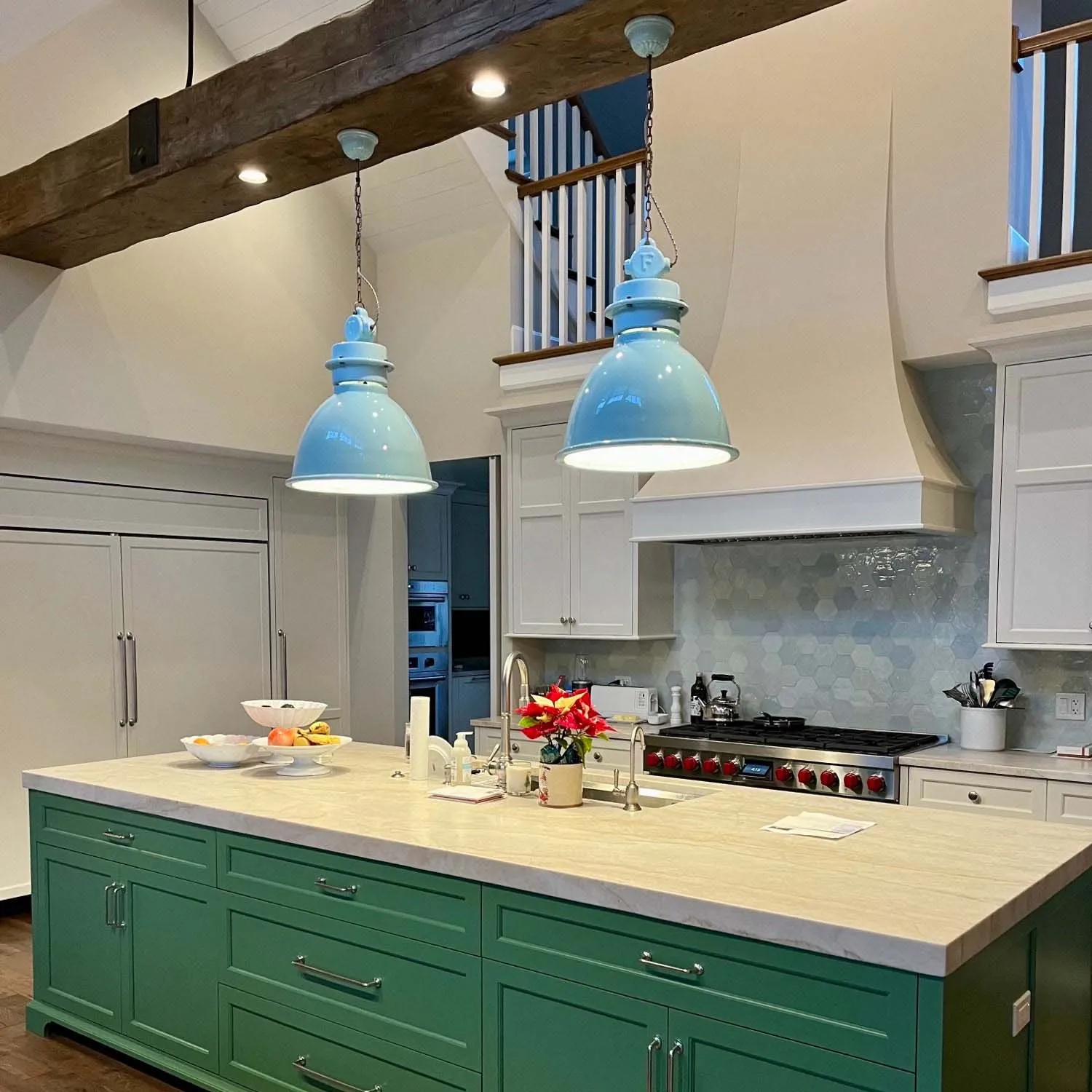 Retro Industrial Large Pendant Light