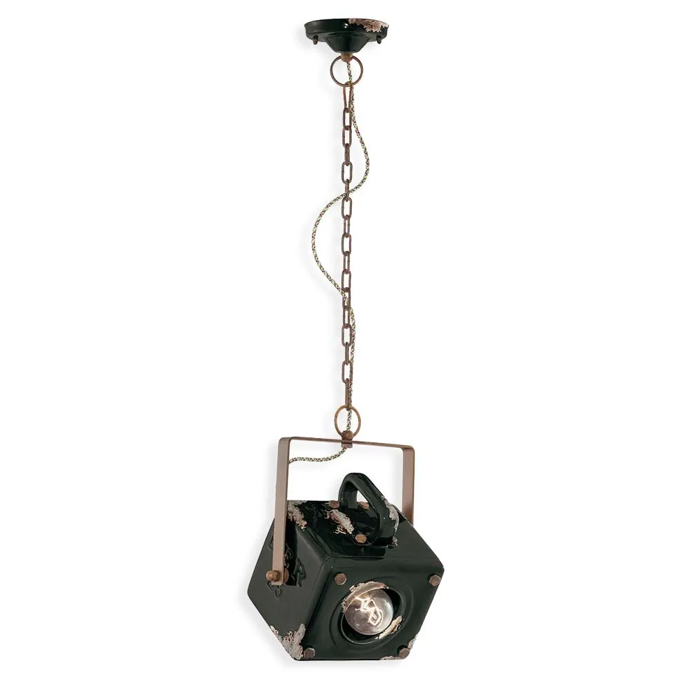 Retro Industrial Spotlight Pendant Light