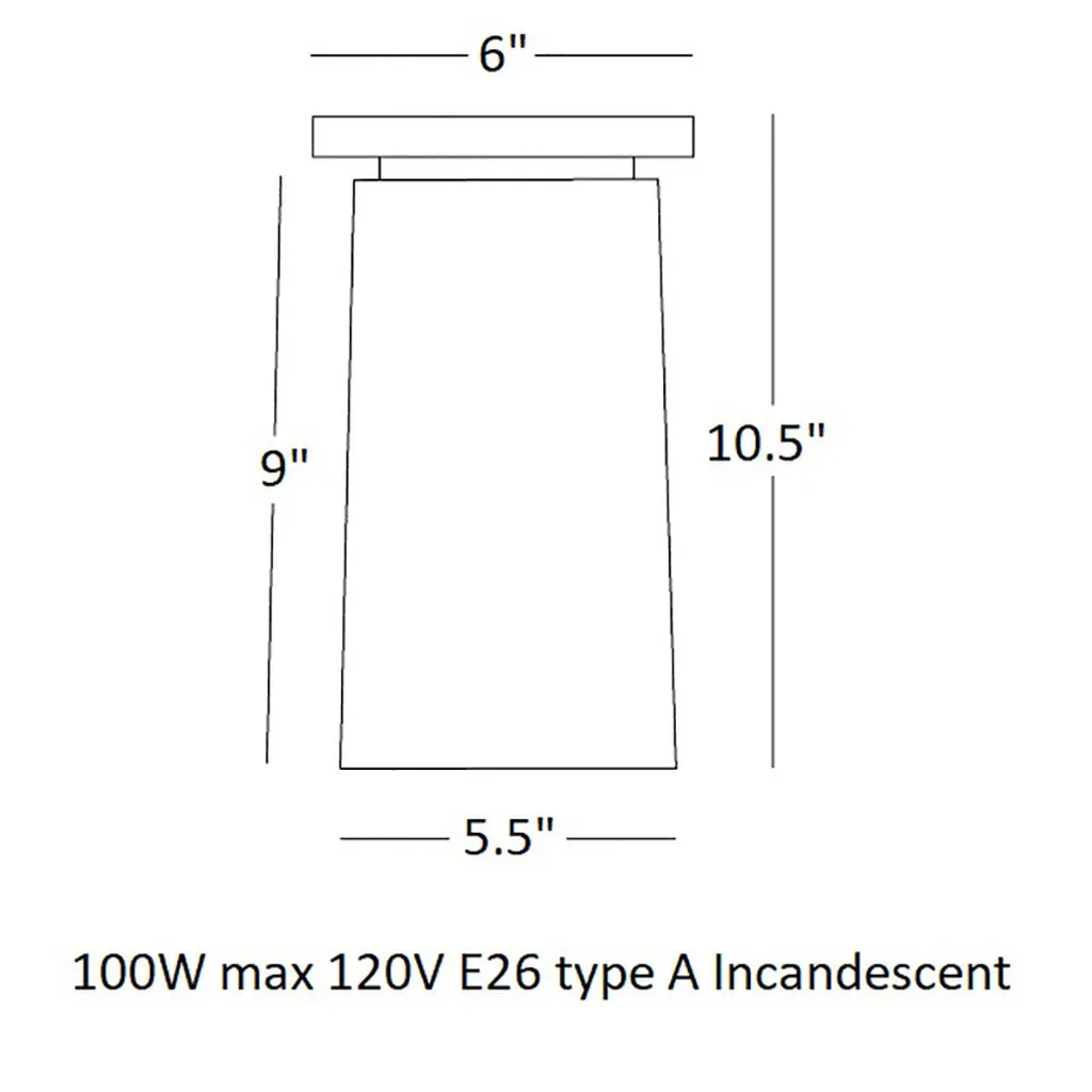 Rico Espinet Nina Flush Mount