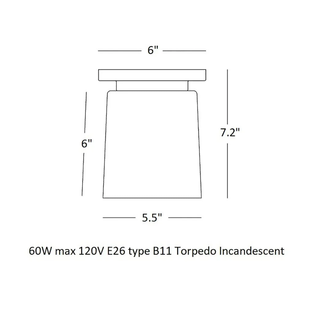 Rico Espinet Nina Flush Mount