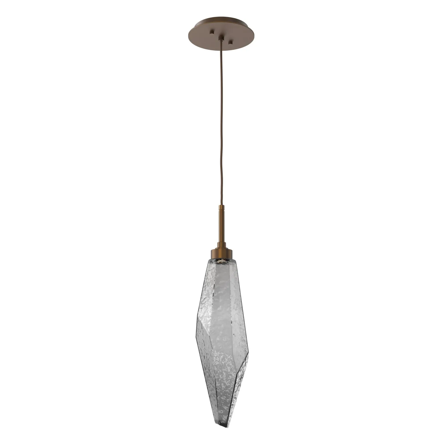 Rock Crystal LED Pendant Light