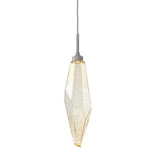 Rock Crystal LED Pendant Light