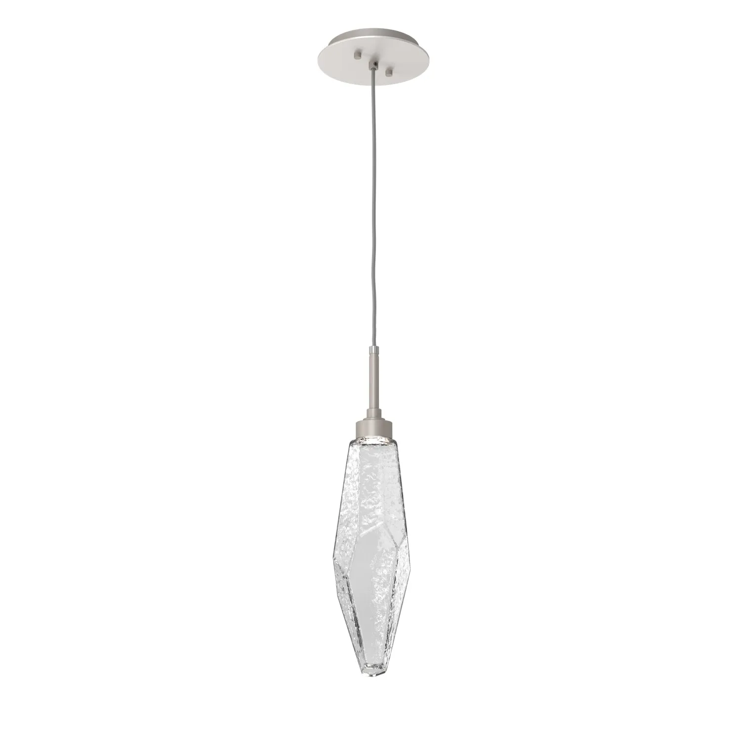 Rock Crystal LED Pendant Light