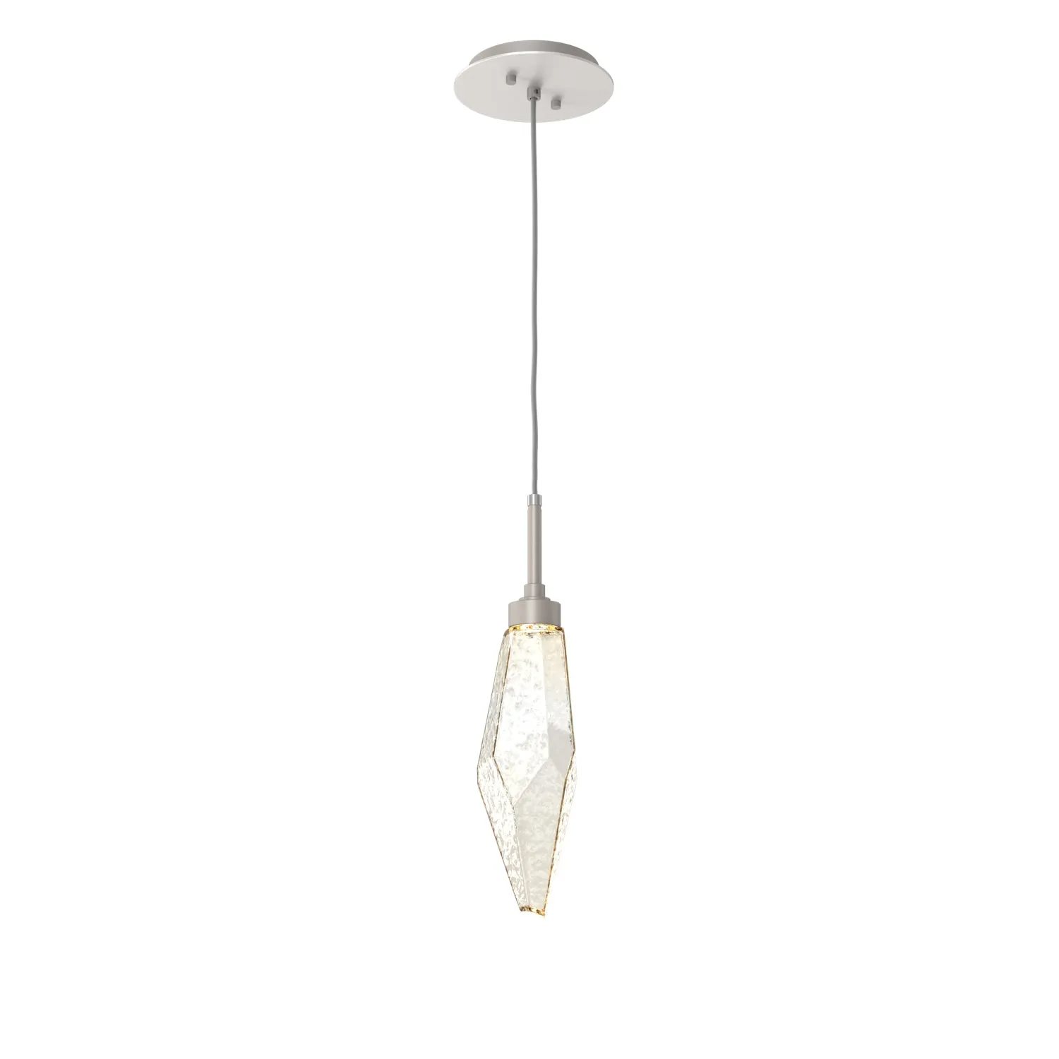 Rock Crystal LED Pendant Light