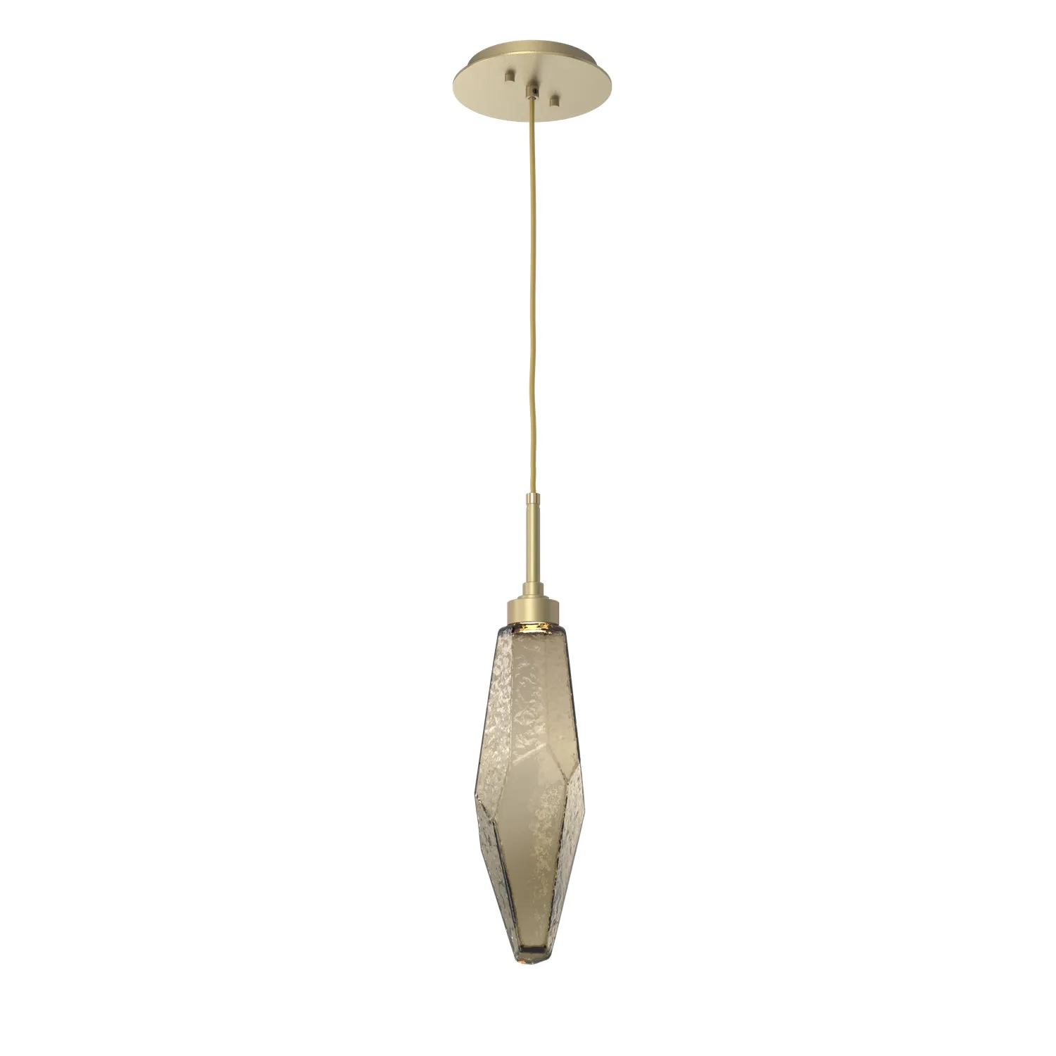 Rock Crystal LED Pendant Light