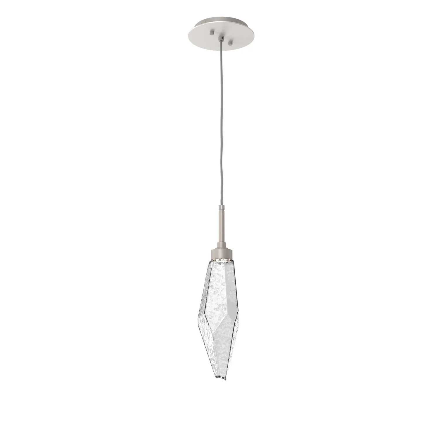 Rock Crystal LED Pendant Light