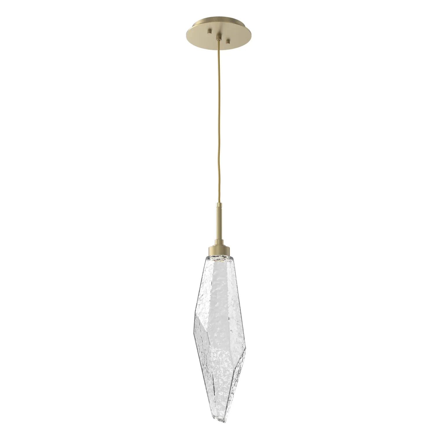Rock Crystal LED Pendant Light