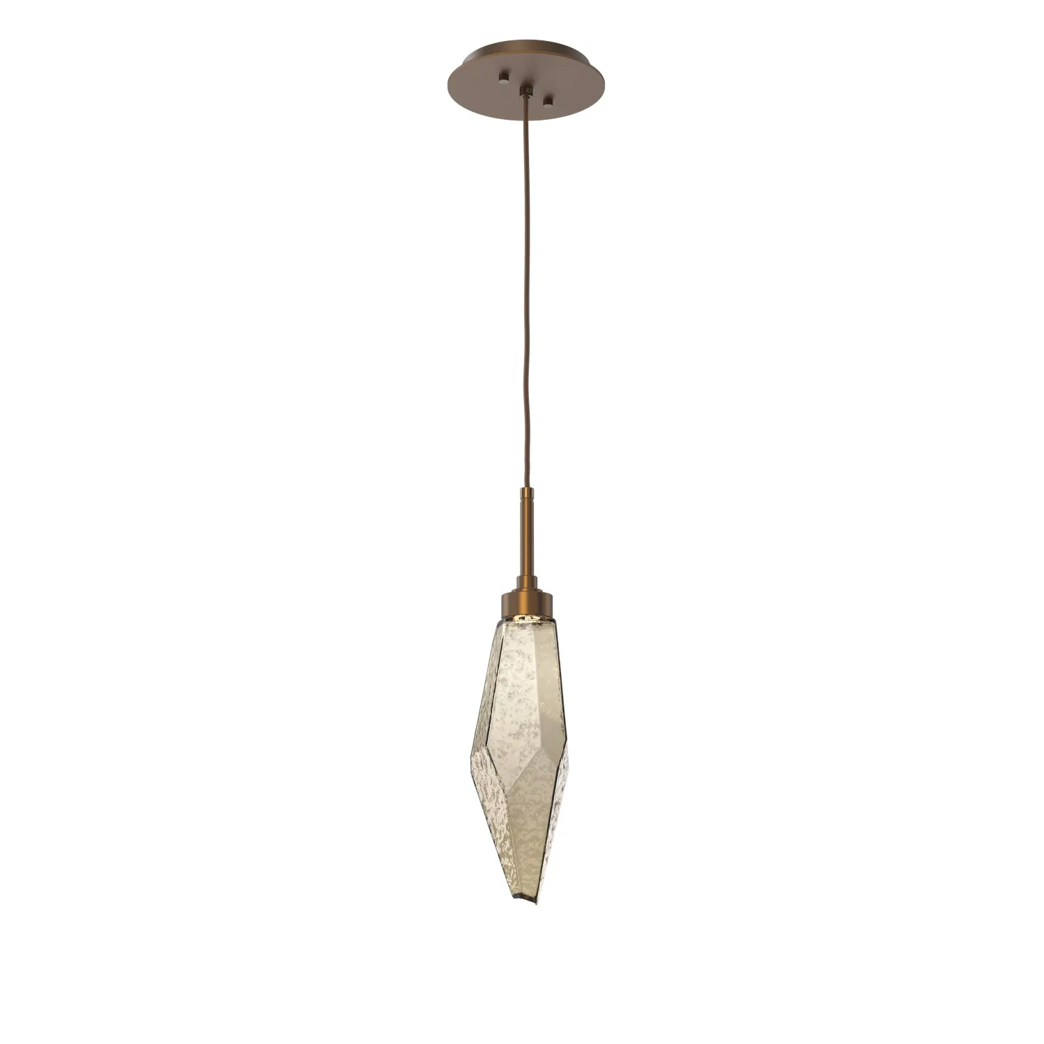 Rock Crystal LED Pendant Light