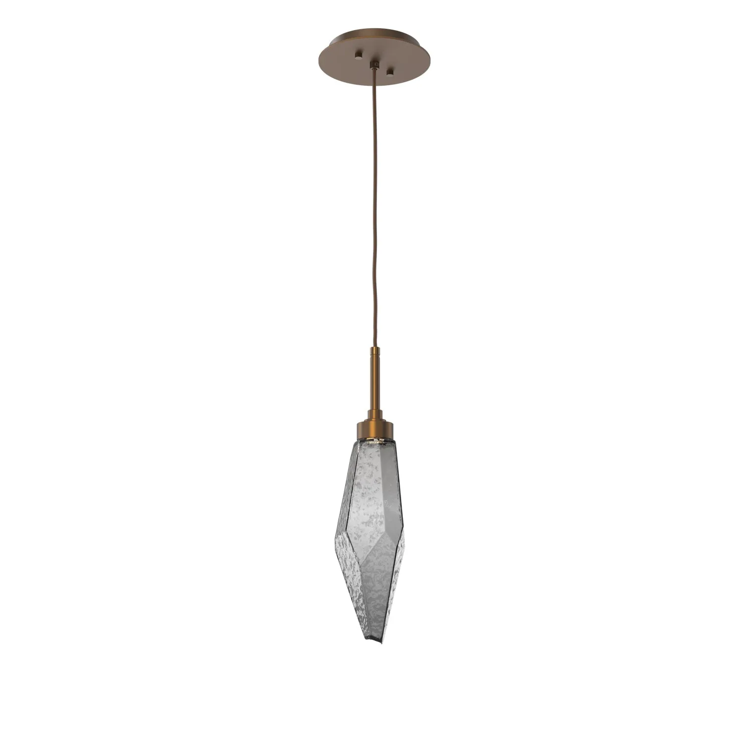 Rock Crystal LED Pendant Light