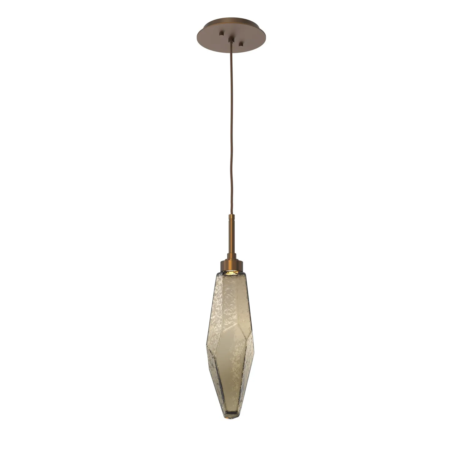 Rock Crystal LED Pendant Light