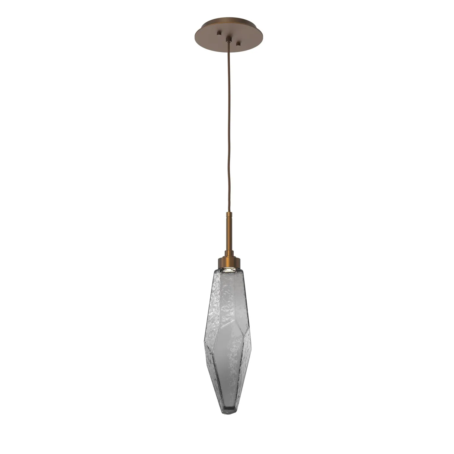 Rock Crystal LED Pendant Light