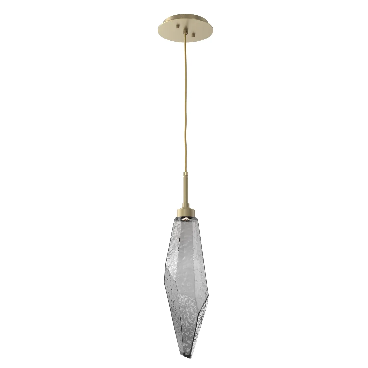 Rock Crystal LED Pendant Light