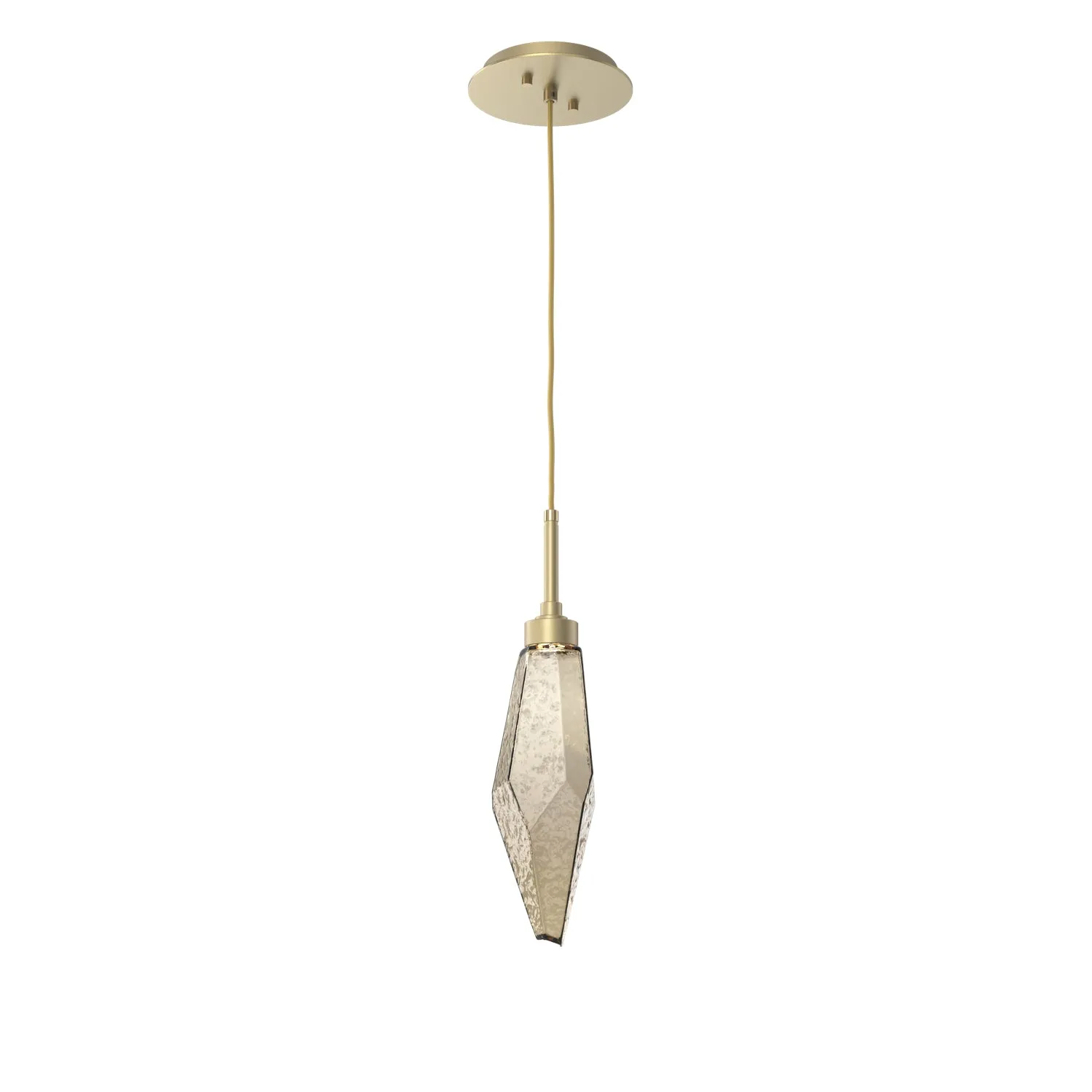 Rock Crystal LED Pendant Light