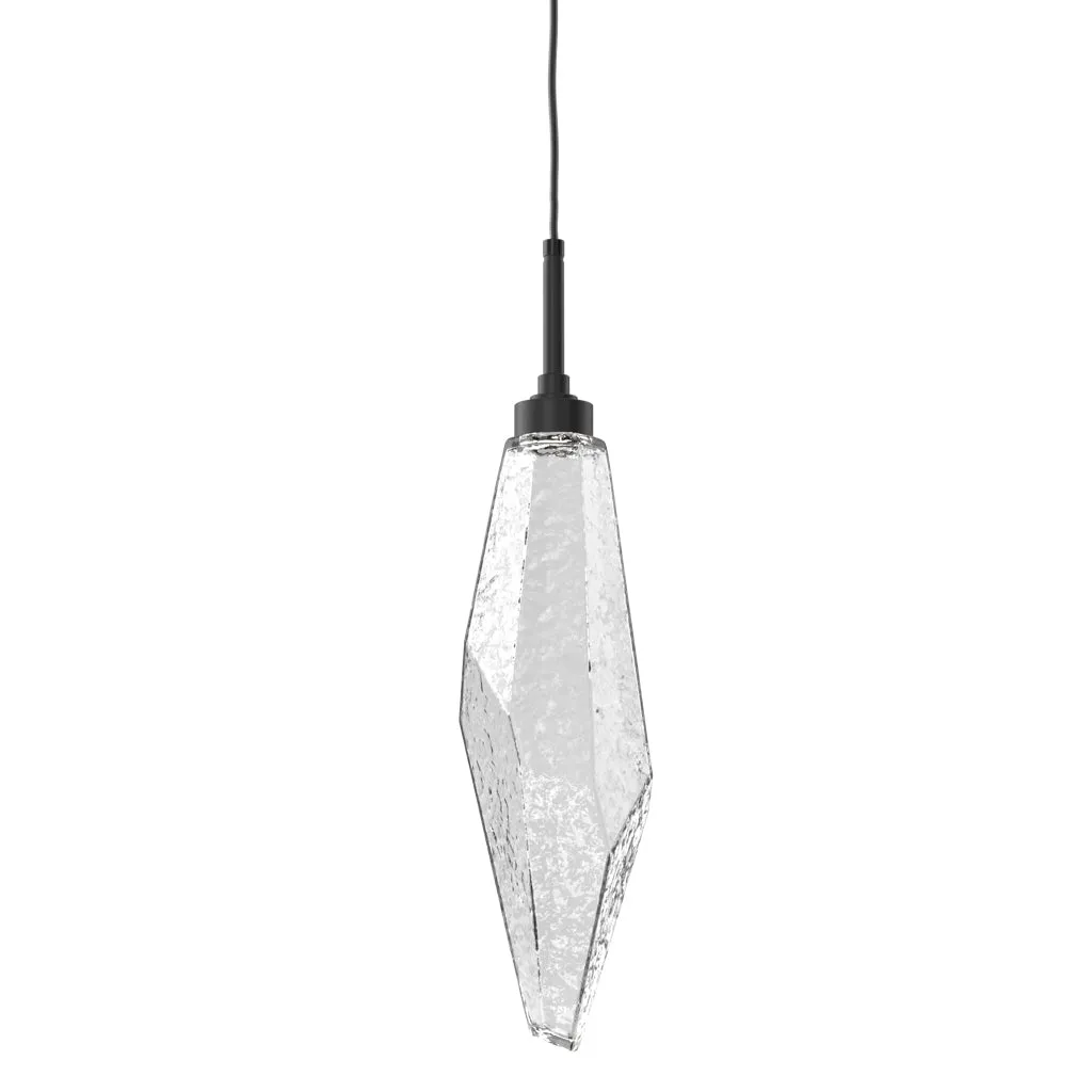 Rock Crystal LED Pendant Light
