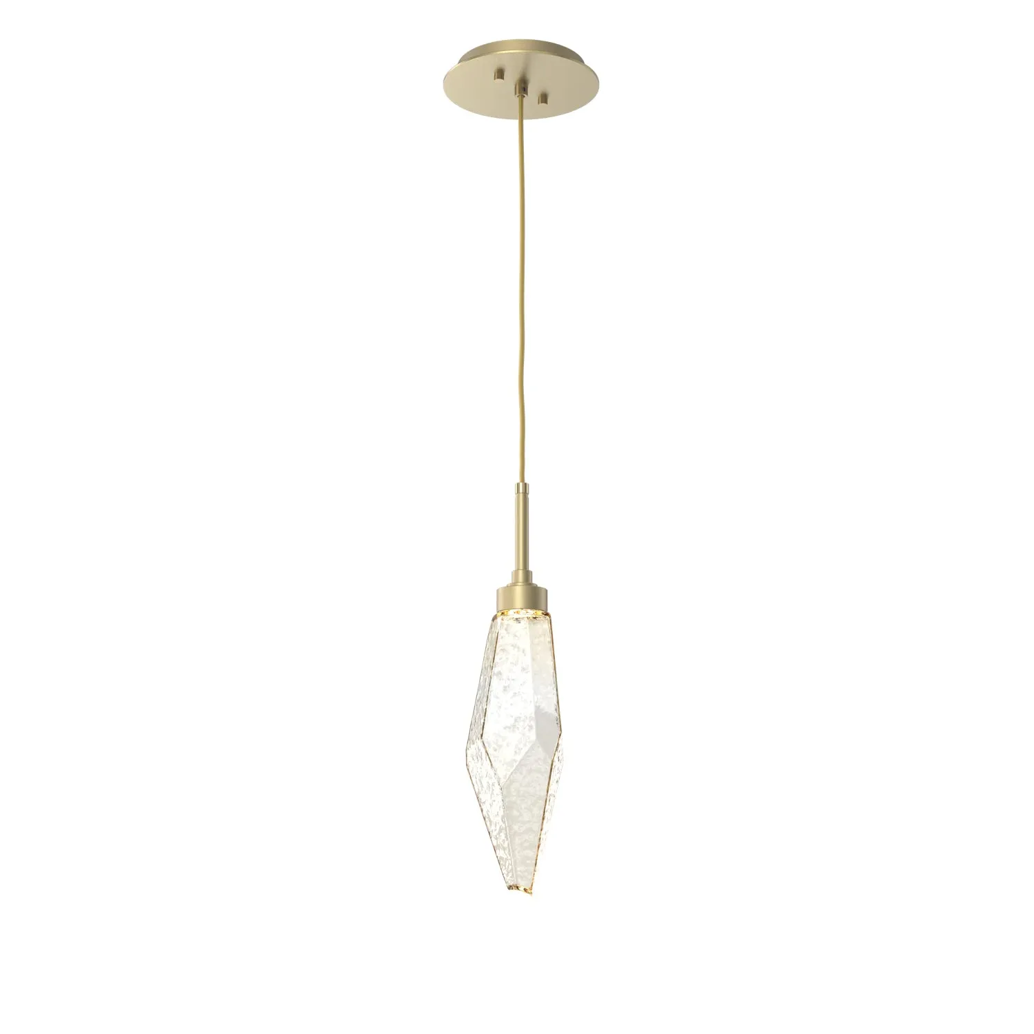 Rock Crystal LED Pendant Light