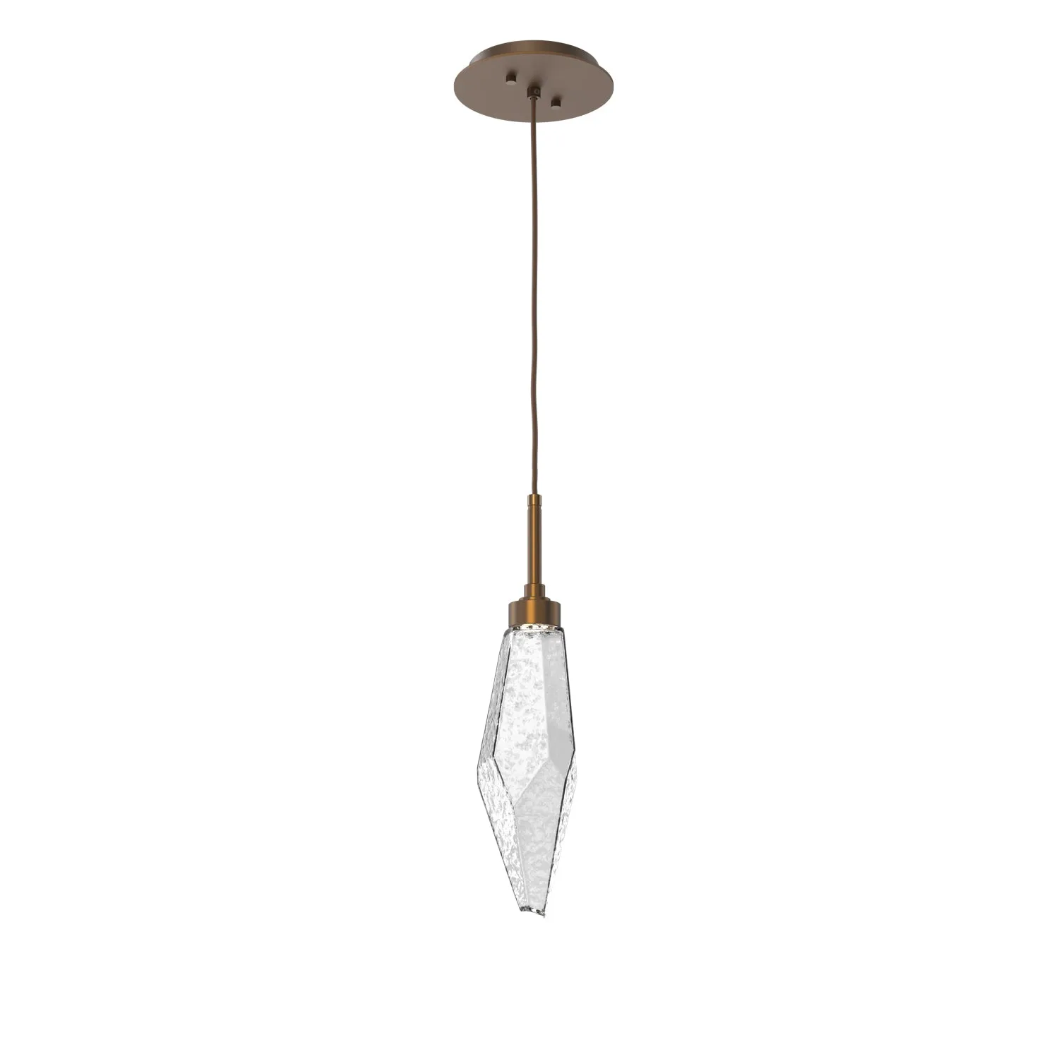 Rock Crystal LED Pendant Light
