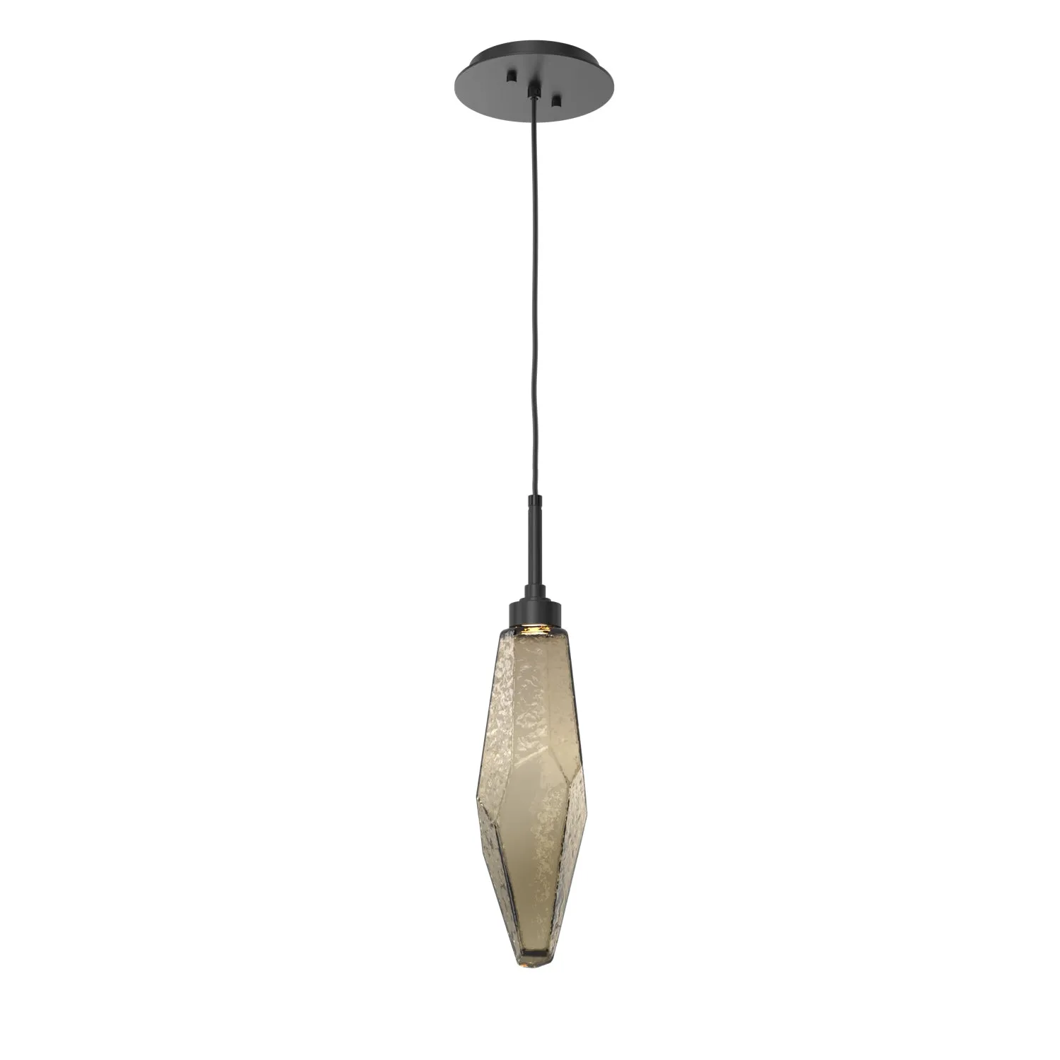 Rock Crystal LED Pendant Light