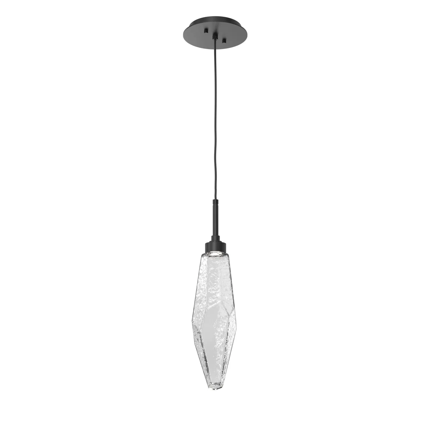 Rock Crystal LED Pendant Light