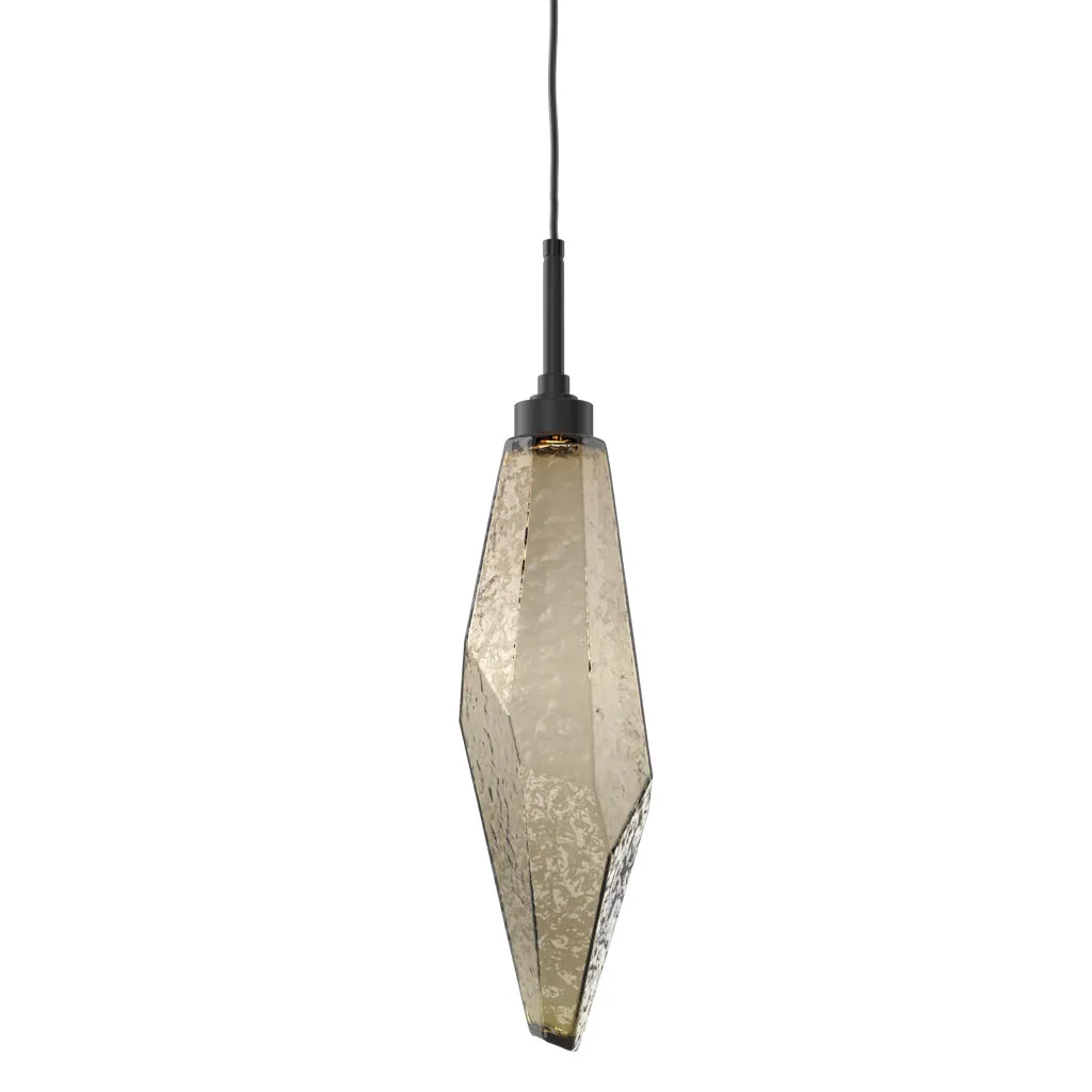 Rock Crystal LED Pendant Light