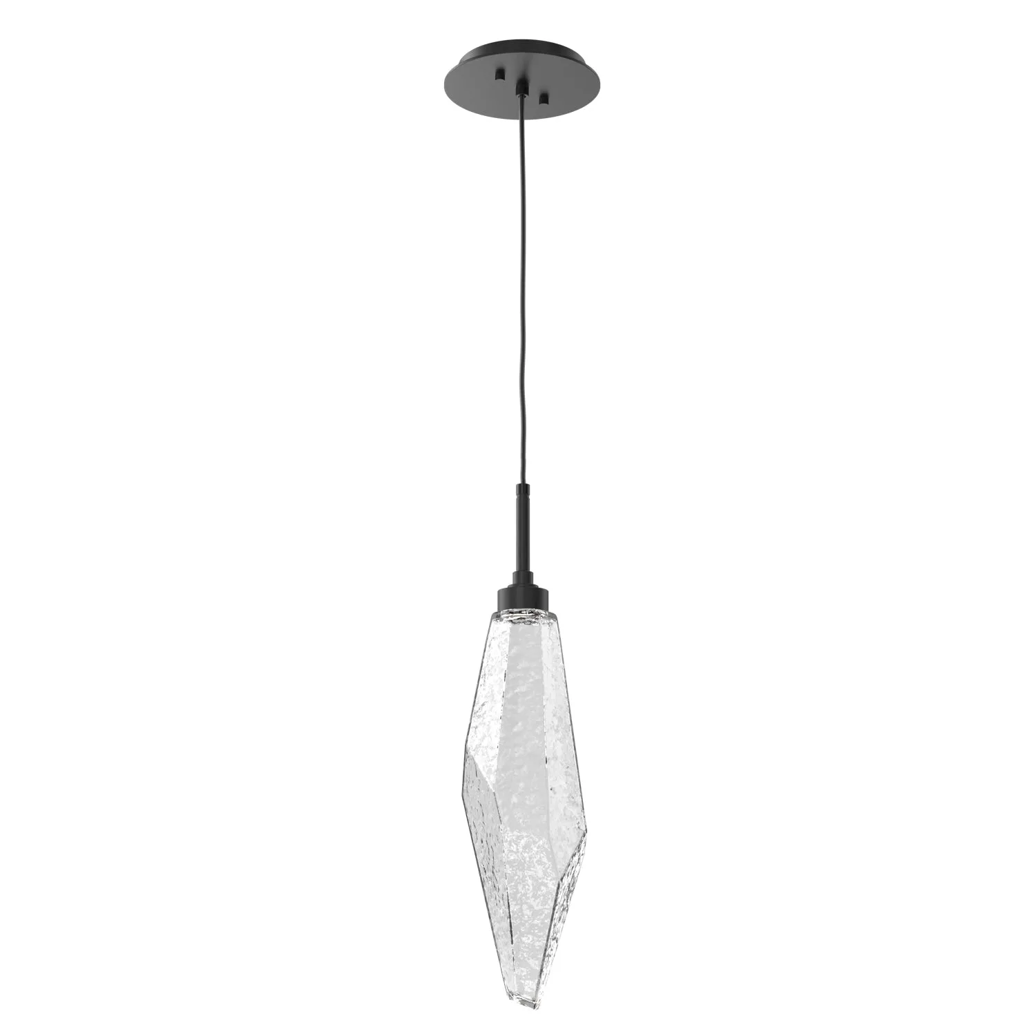 Rock Crystal LED Pendant Light