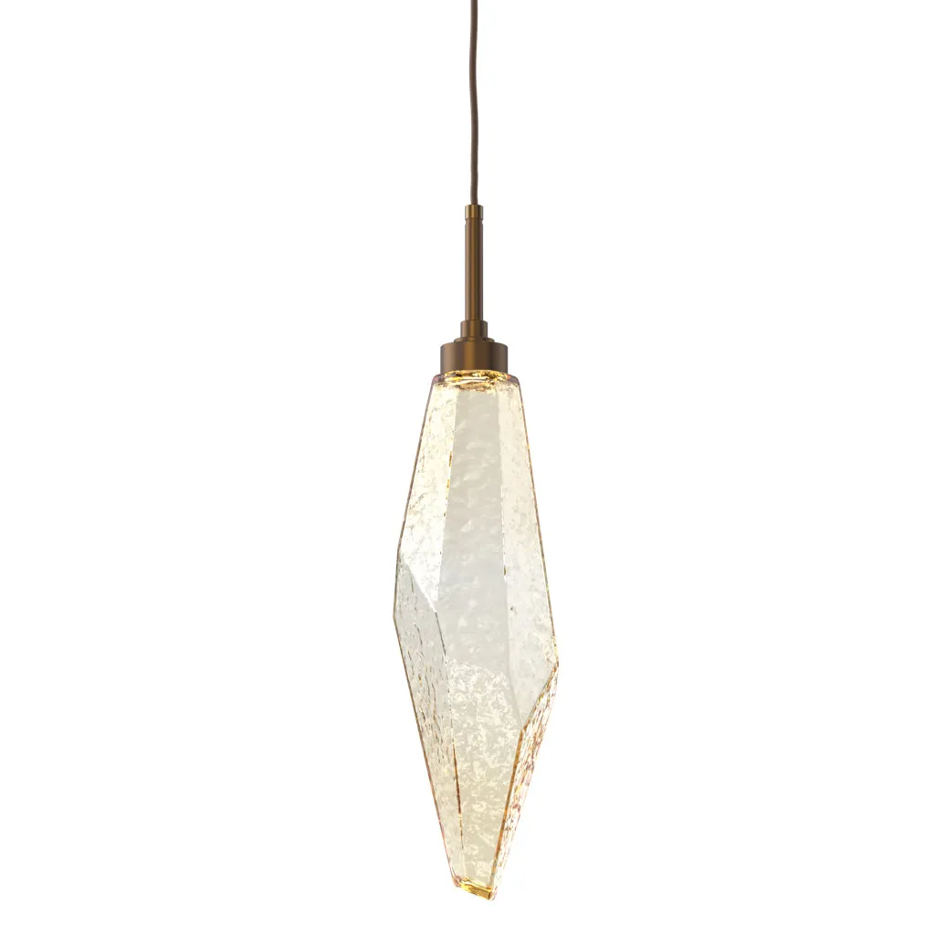 Rock Crystal LED Pendant Light