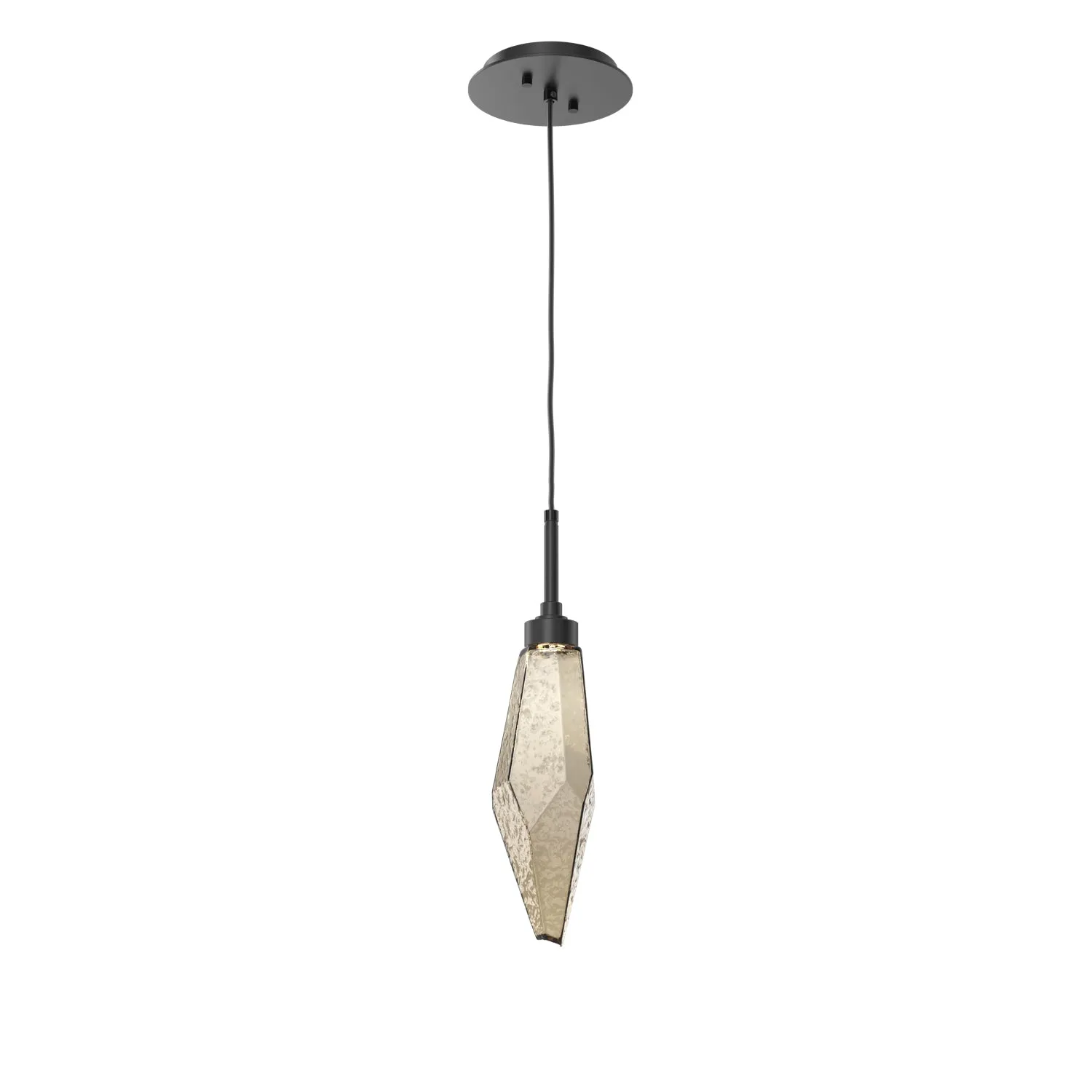 Rock Crystal LED Pendant Light