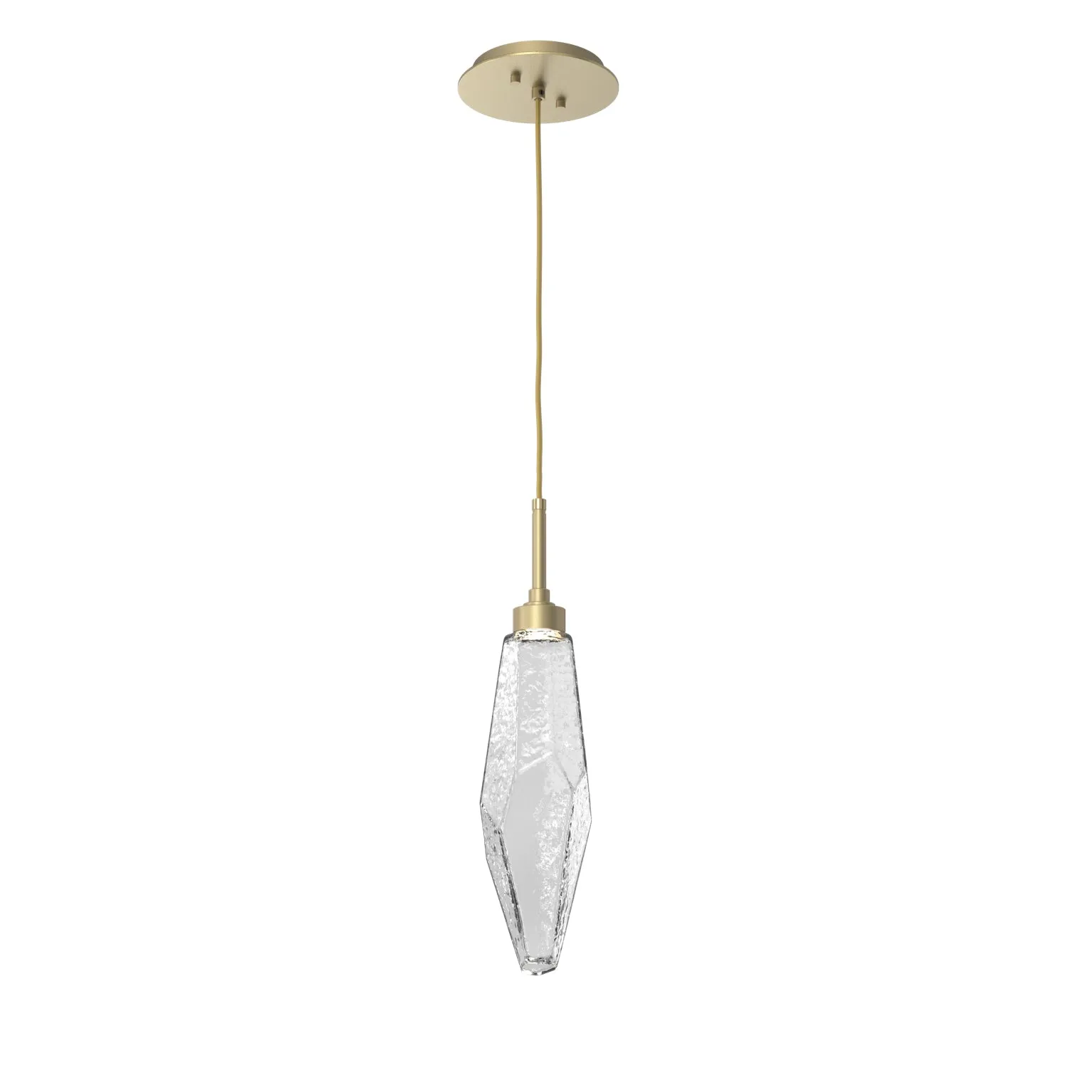 Rock Crystal LED Pendant Light