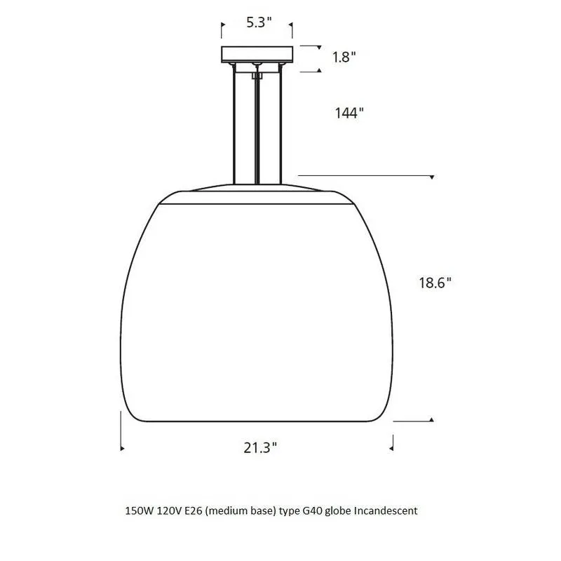 Sean Lavin Karam Pendant Light