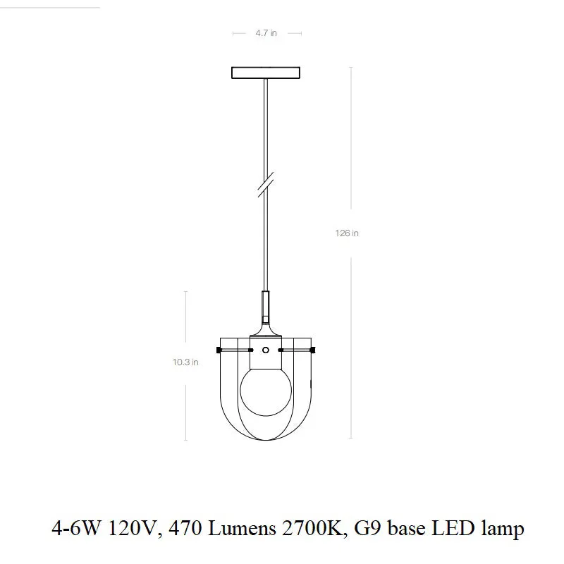 Seine Pendant Light