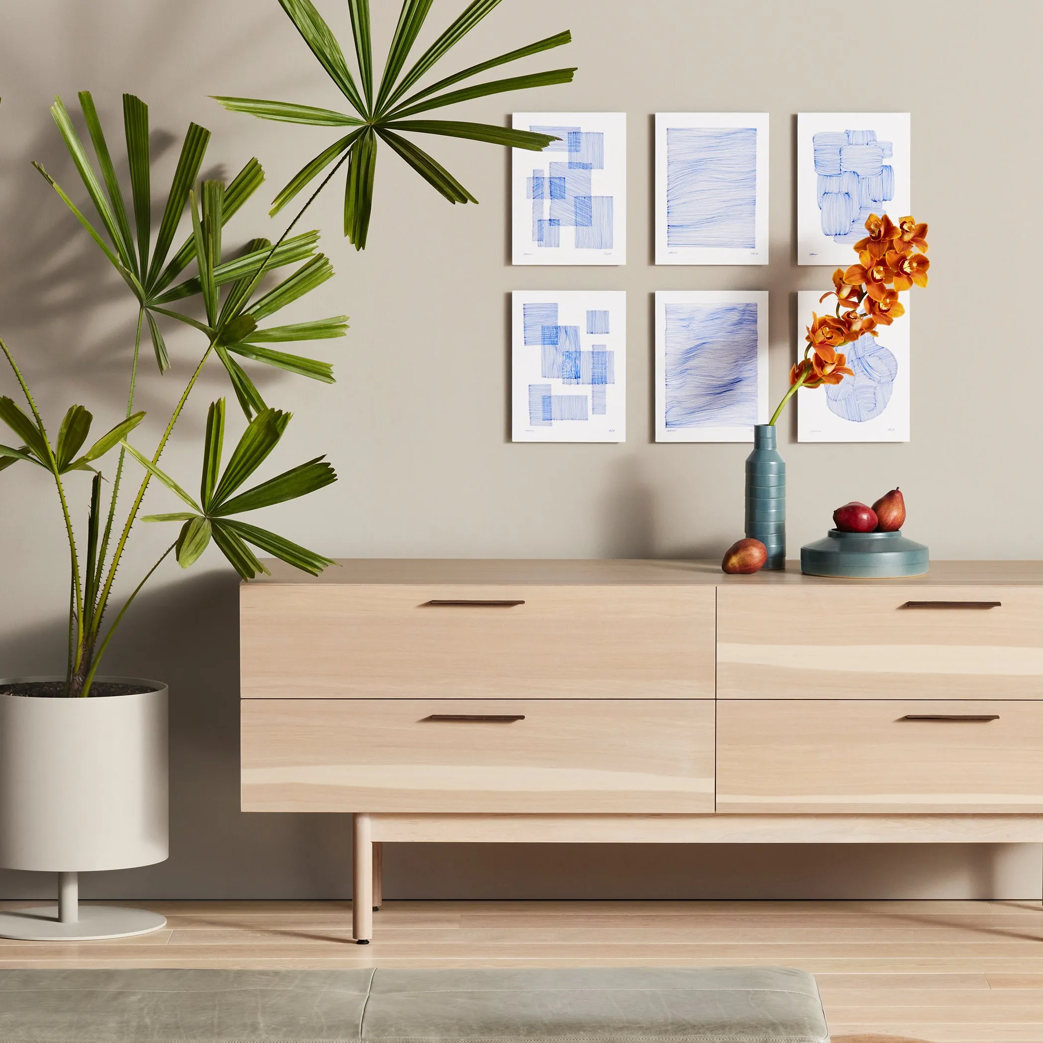 Shale 4-Drawer Dresser