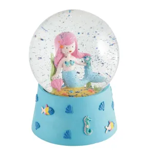 Shatterproof Musical Water Globe - Mermaid