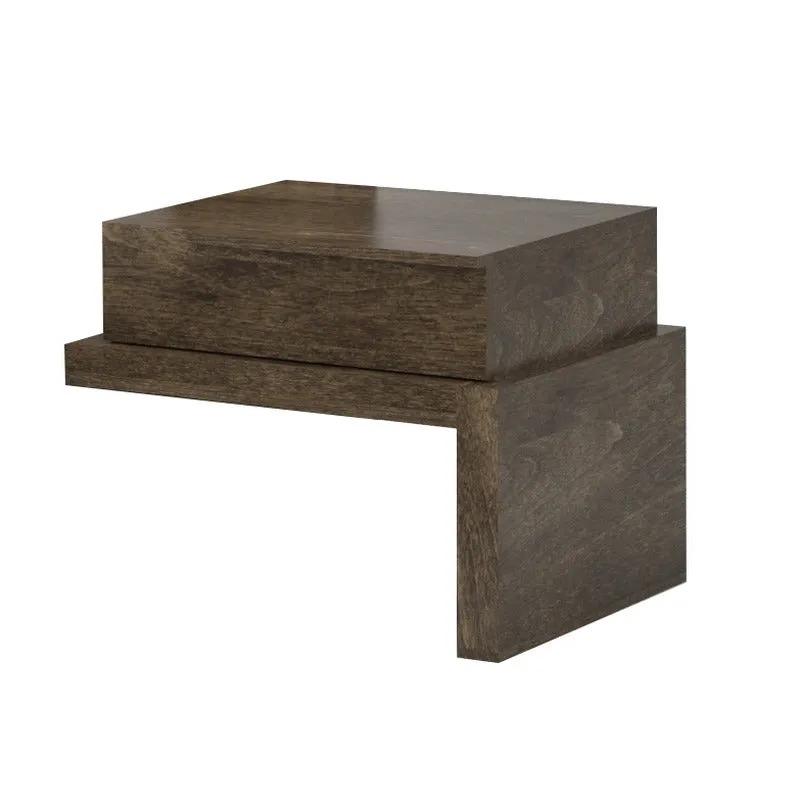 Silk Nightstand for Storage Platform Bed