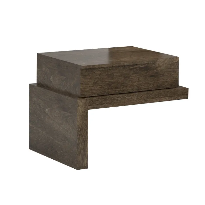 Silk Nightstand for Storage Platform Bed